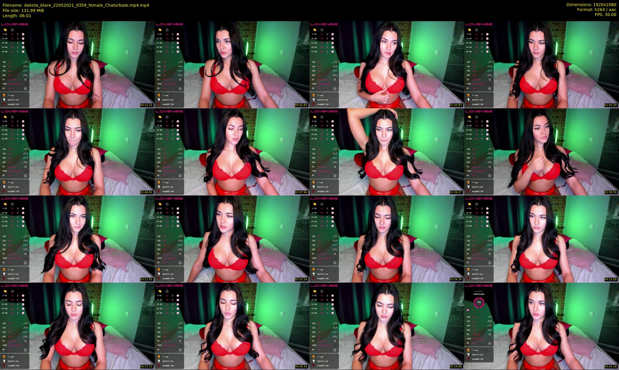 dakota_blare — 7 minute Chaturbate female cam show recording, 1080p, May 22, 2021
