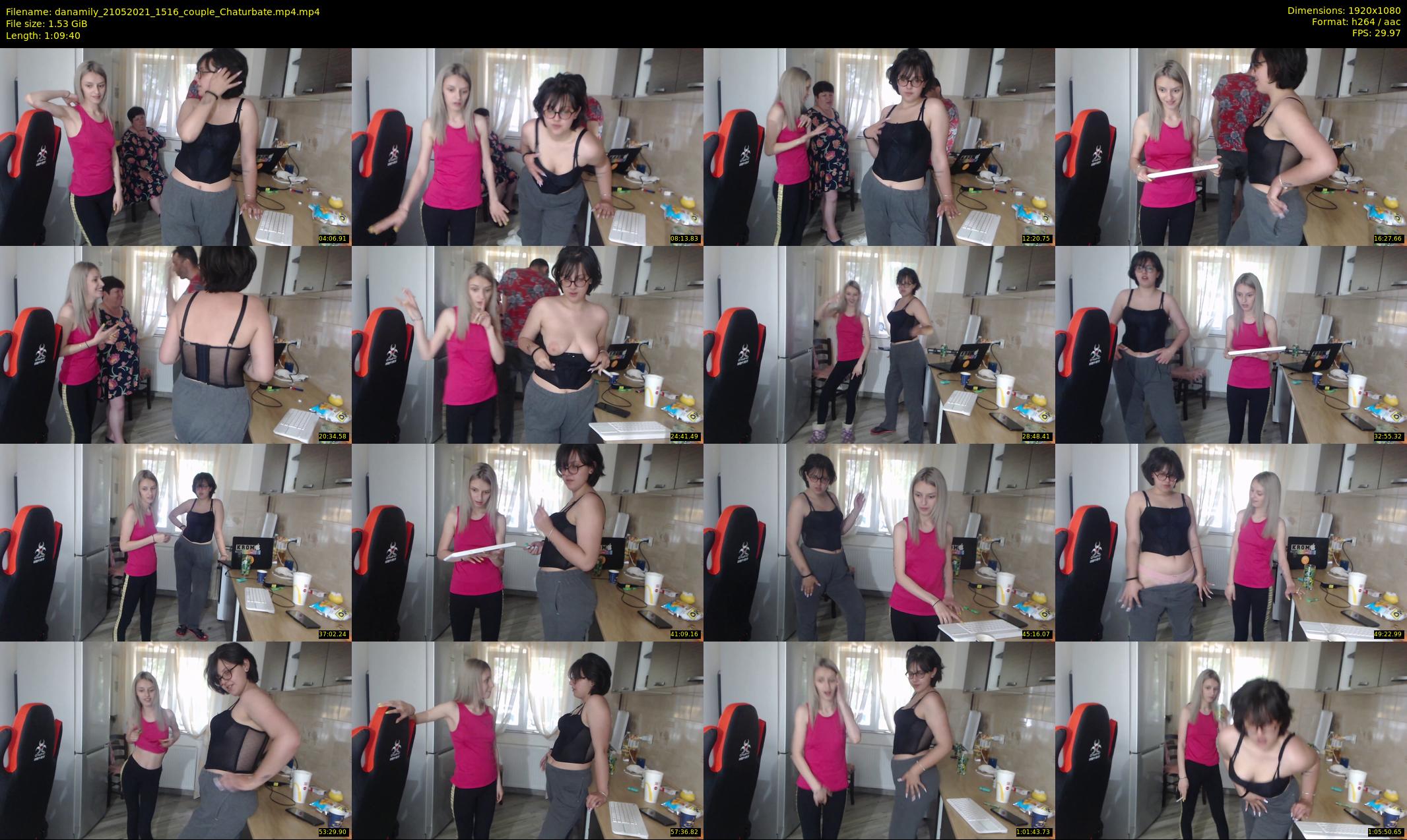 danamily — 70 minute Chaturbate female cam show recording, 1080p, May 21, 2021