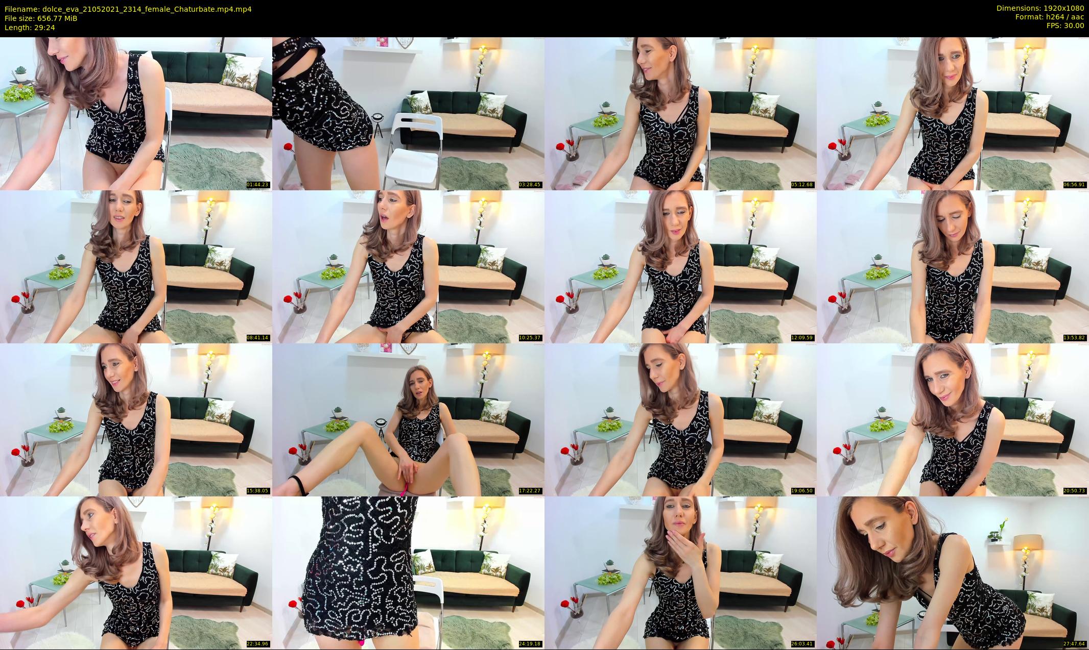dolce_eva — 30 minute Chaturbate female cam show recording, 1080p, May 21, 2021