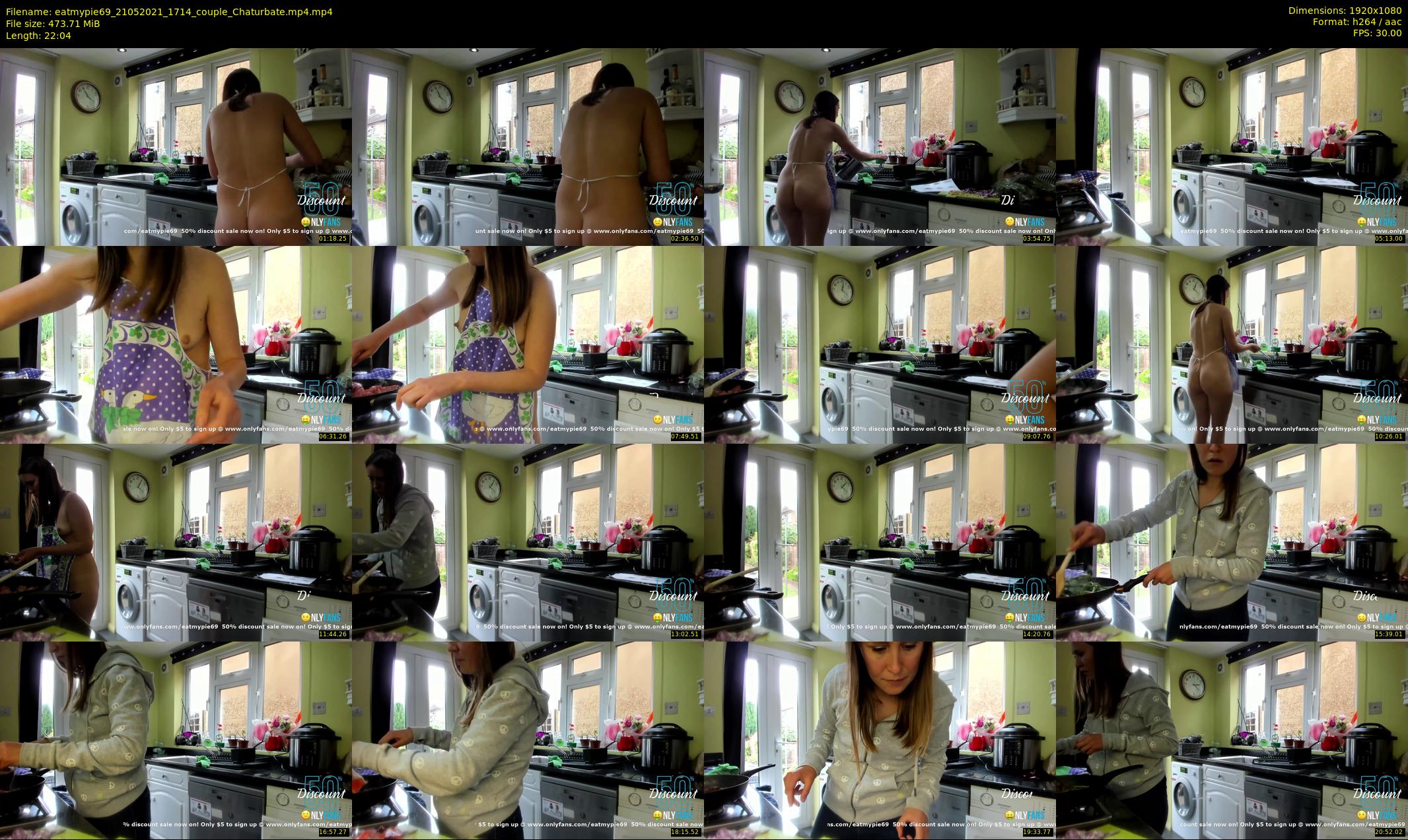 eatmypie69 — 23 minute Chaturbate female cam show recording, 1080p, May 21, 2021