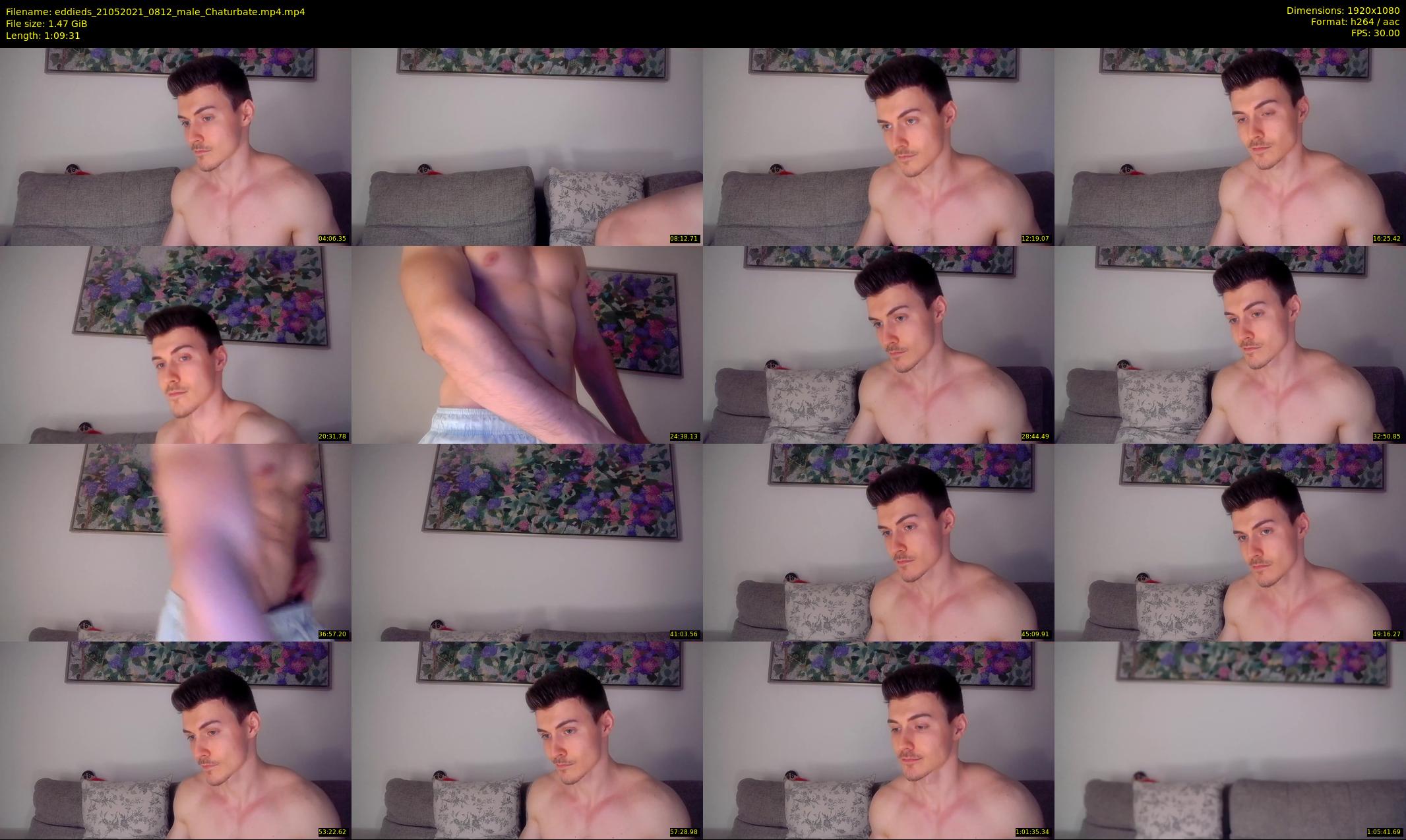eddieds — 70 minute Chaturbate male cam show recording, 1080p, May 21, 2021