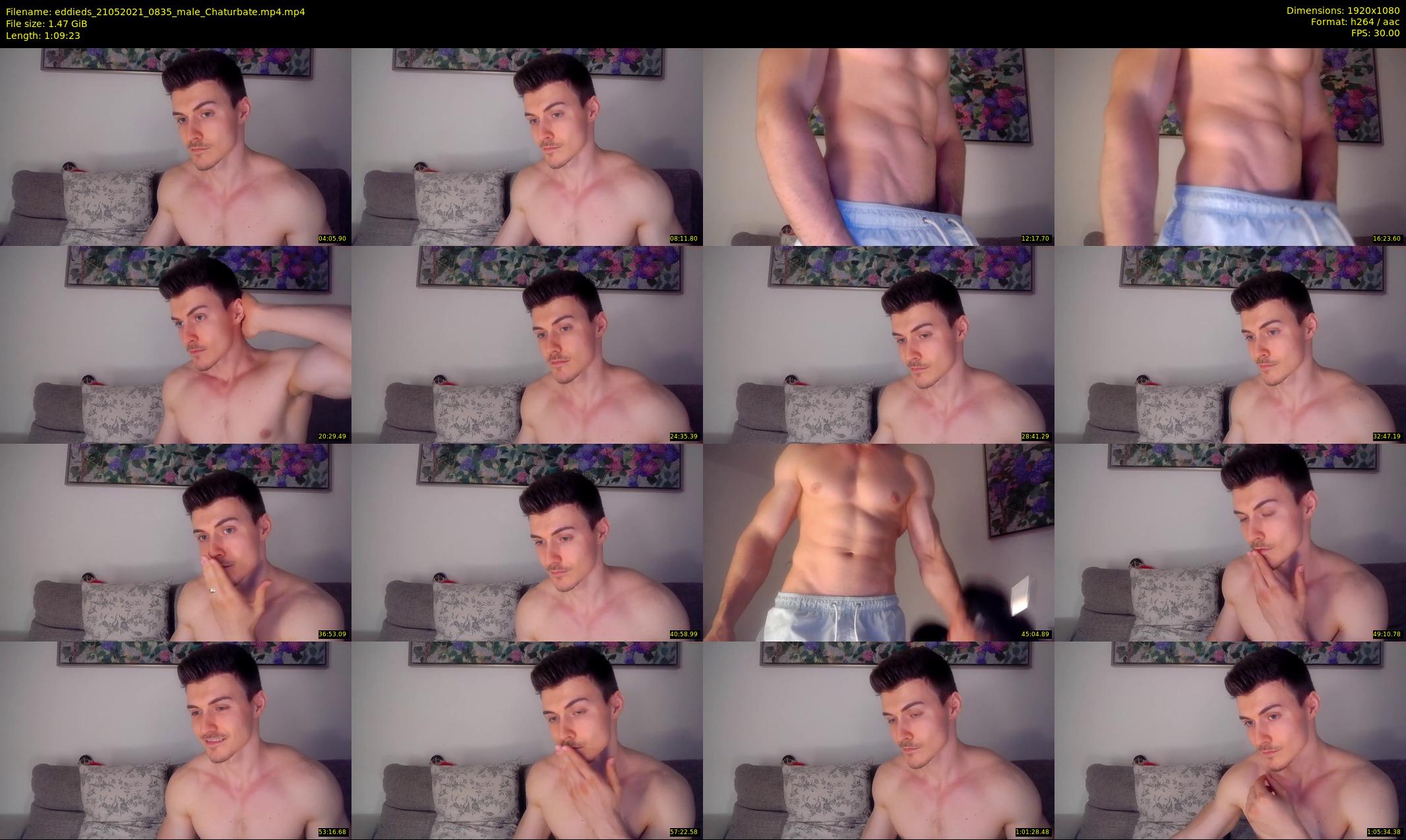 eddieds — 70 minute Chaturbate male cam show recording, 1080p, May 21, 2021