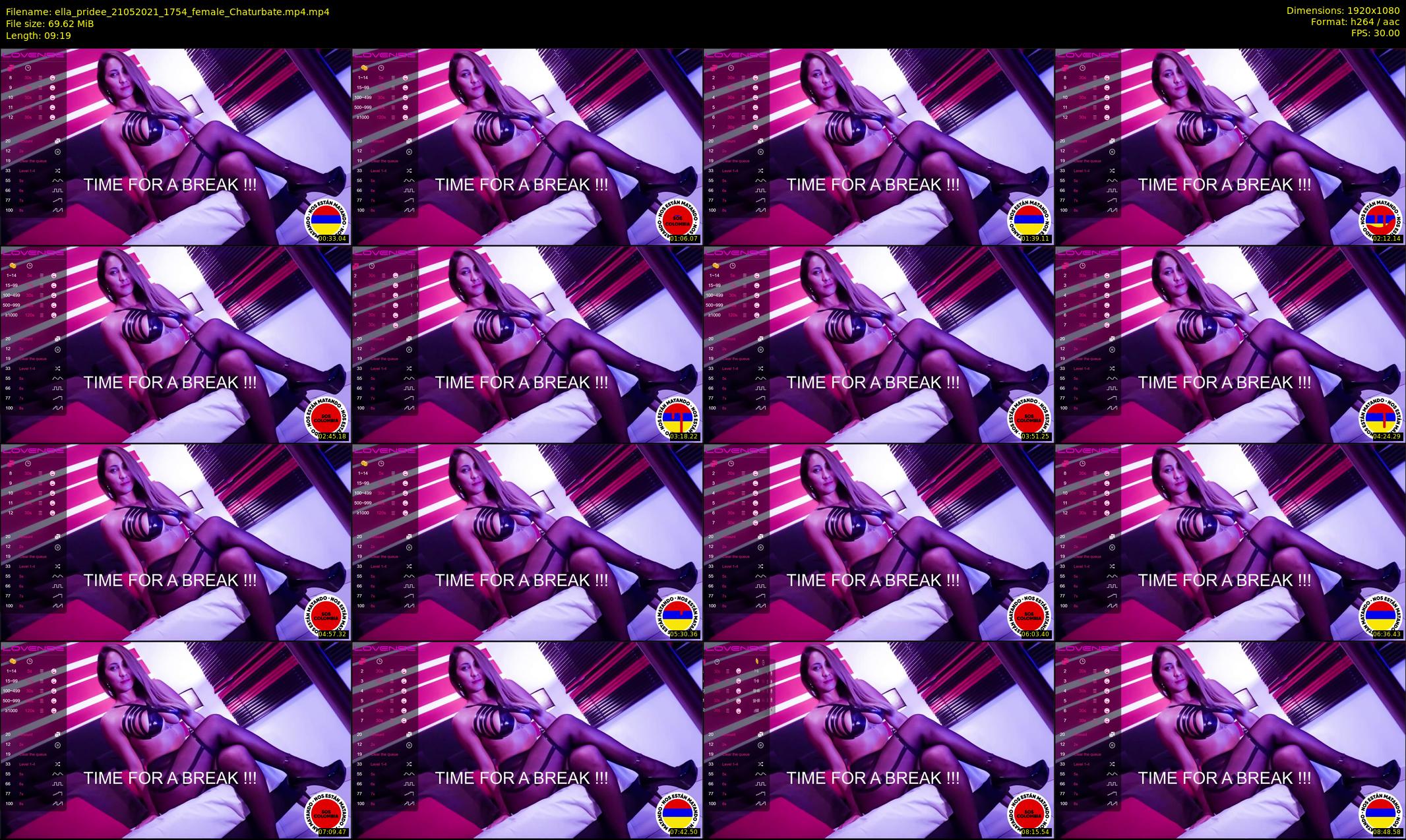 ella_pridee — 10 minute Chaturbate female cam show recording, 1080p, May 21, 2021