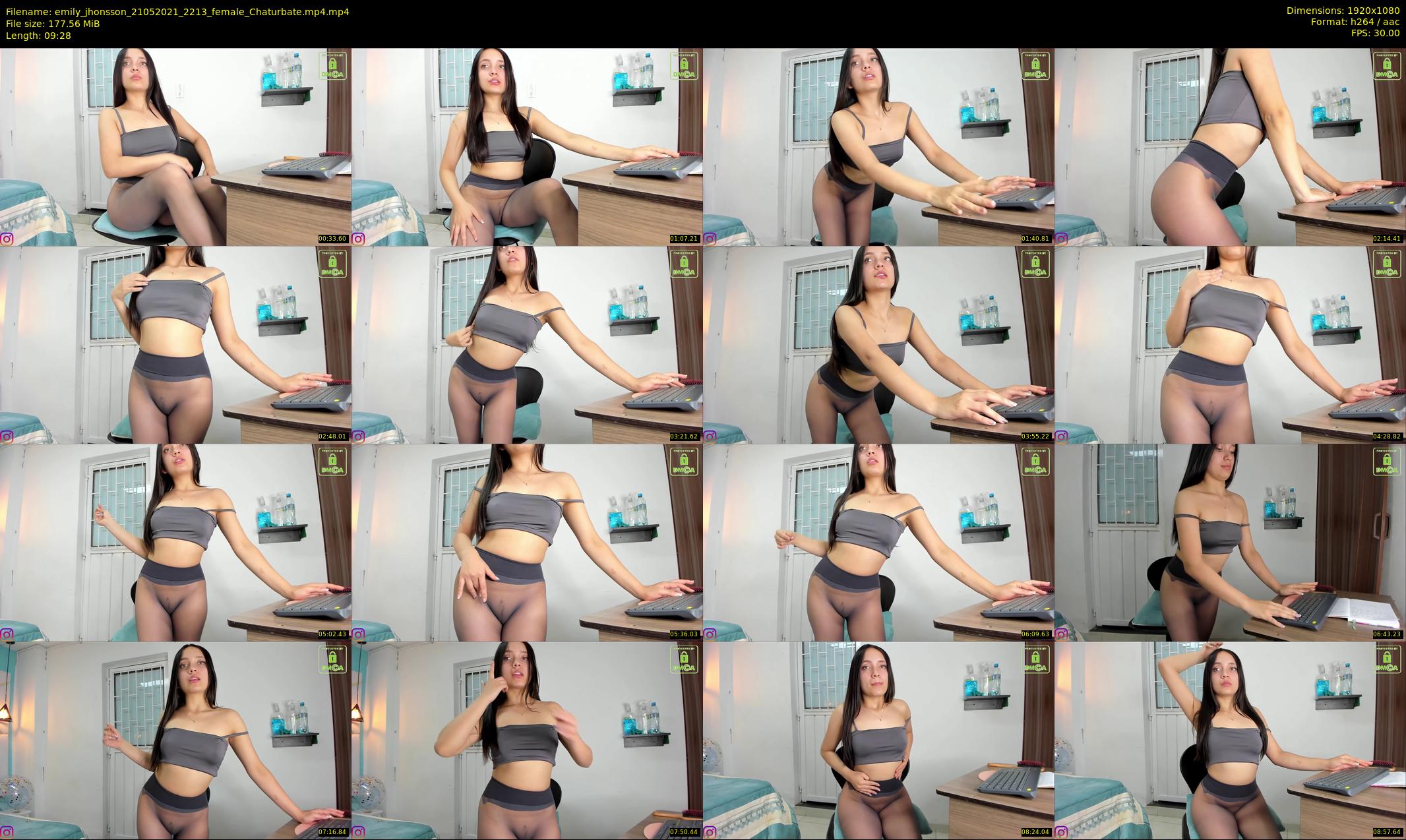 emily_jhonsson — 10 minute Chaturbate female cam show recording, 1080p, May 21, 2021
