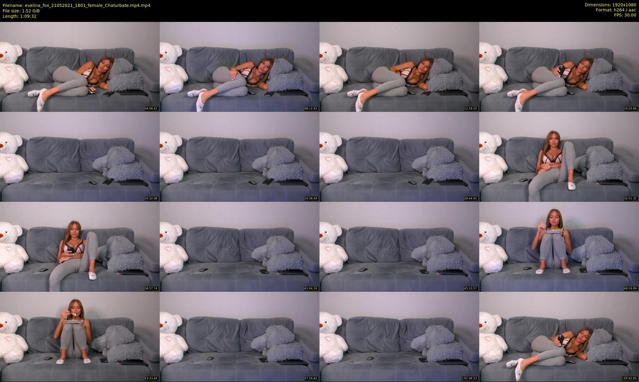 evelina_fox — 70 minute Chaturbate female cam show recording, 1080p, May 21, 2021