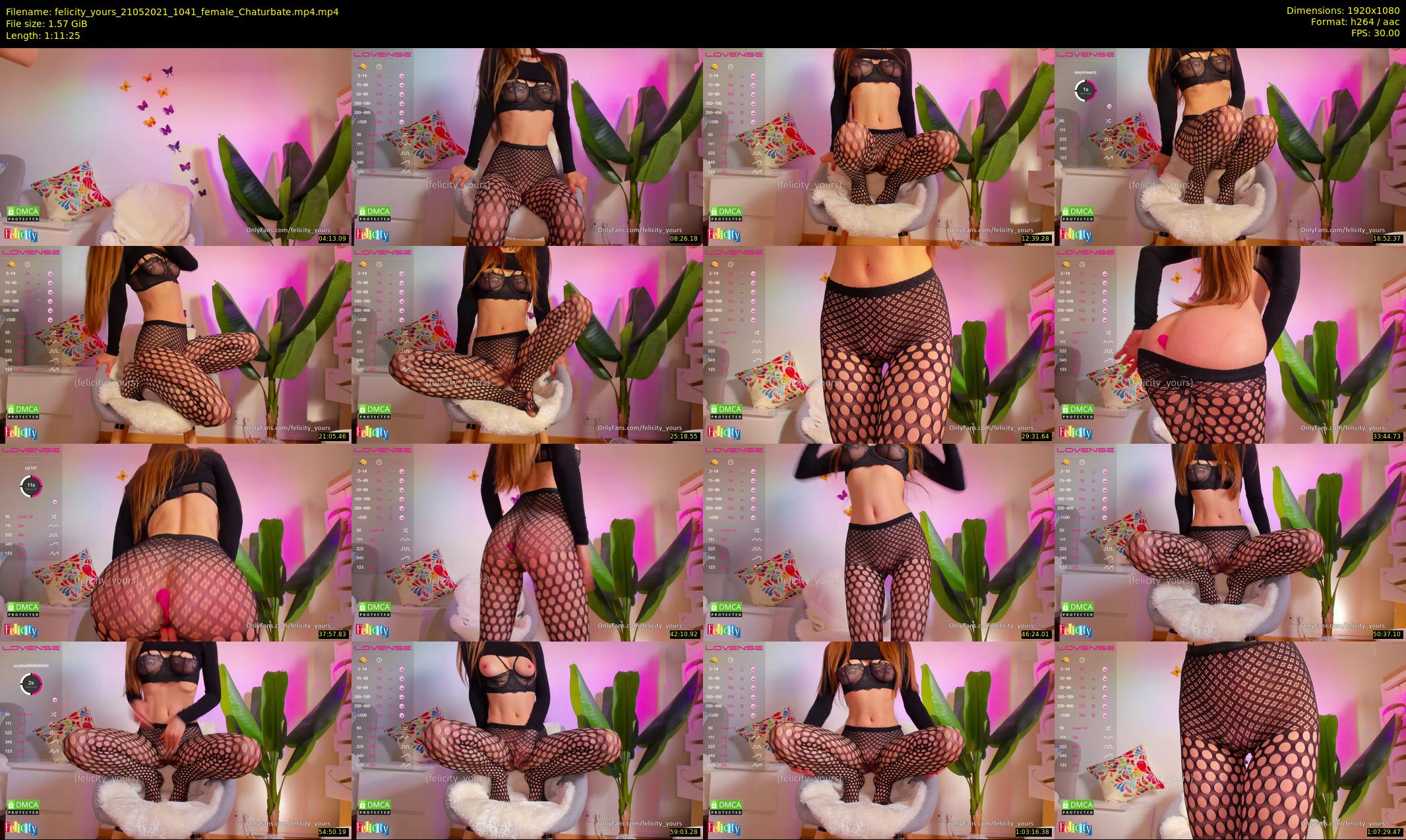 felicity_yours — 72 minute Chaturbate female cam show recording, 1080p, May 21, 2021