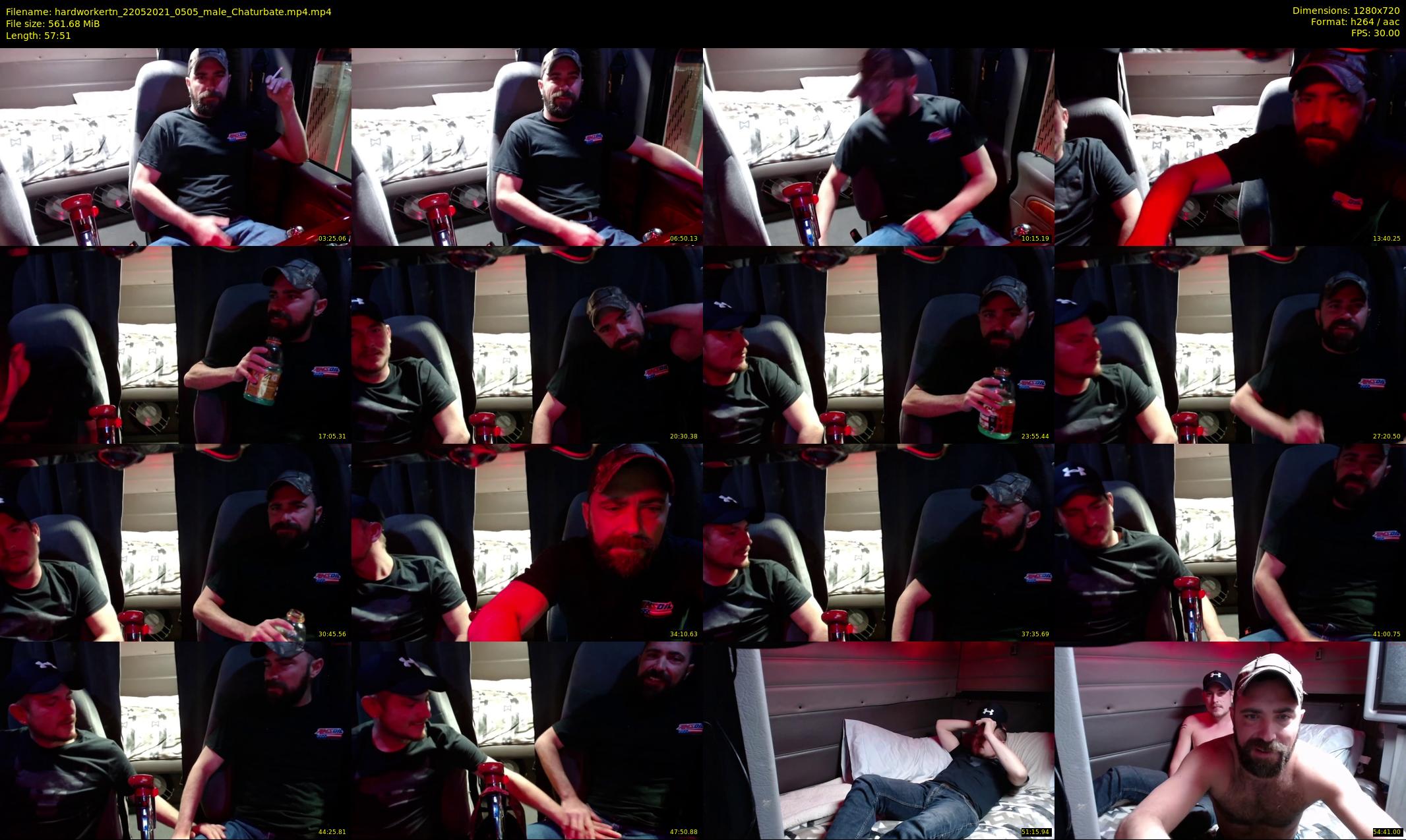 hardworkertn — 58 minute Chaturbate male cam show recording, 720p, May 22, 2021