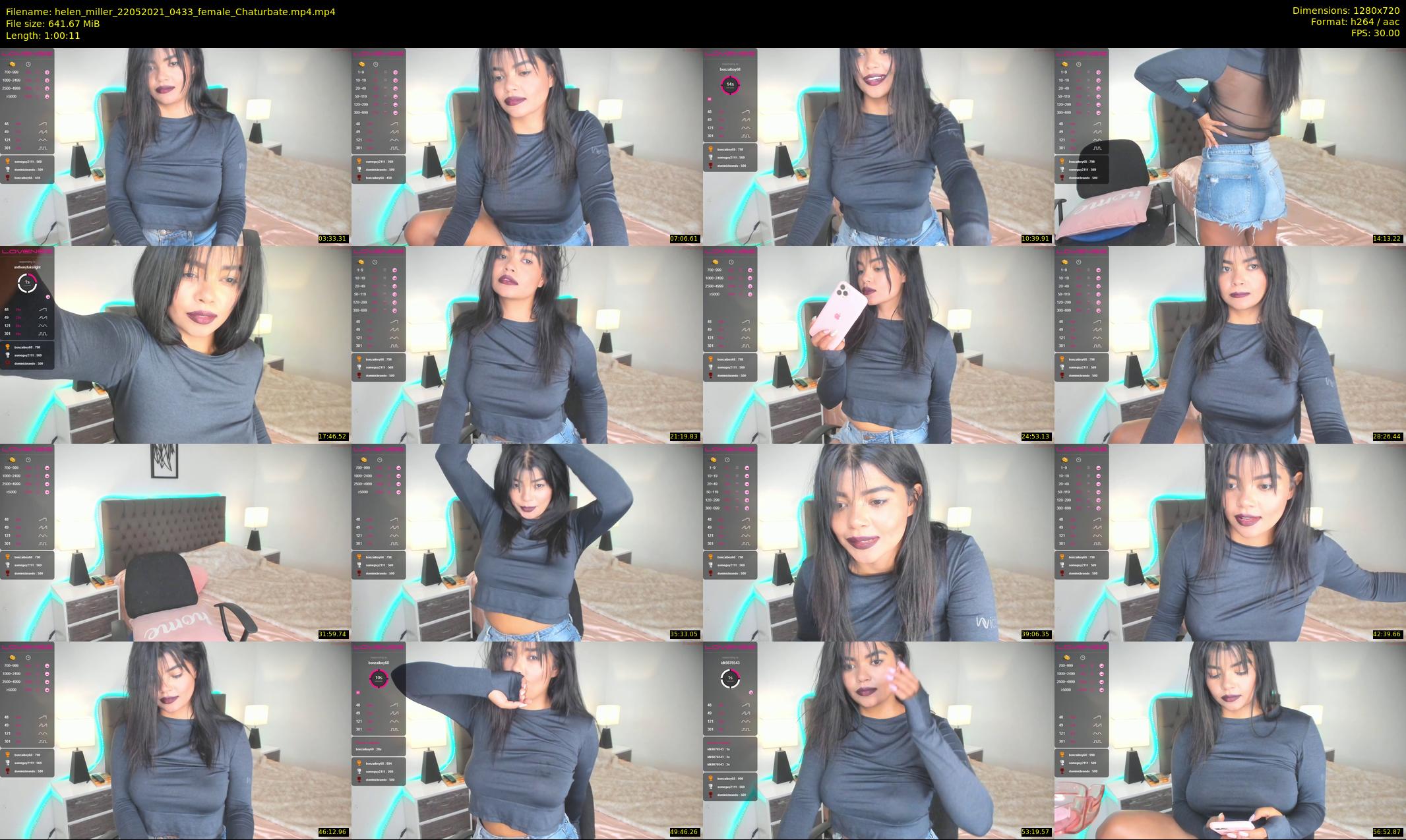 helen_miller — 61 minute Chaturbate female cam show recording, 720p, May 22, 2021