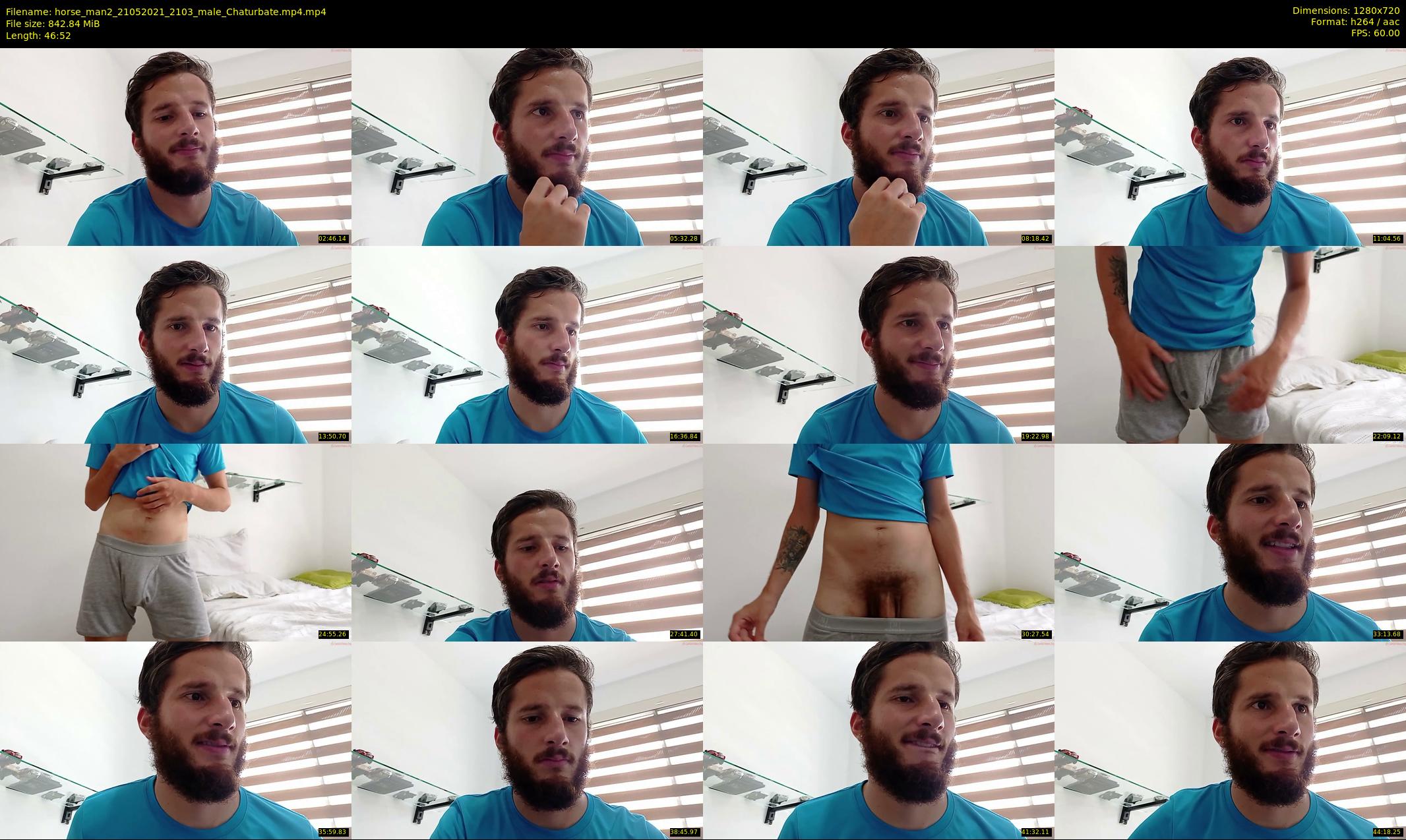 horse_man2 — 47 minute Chaturbate male cam show recording, 720p, May 21, 2021