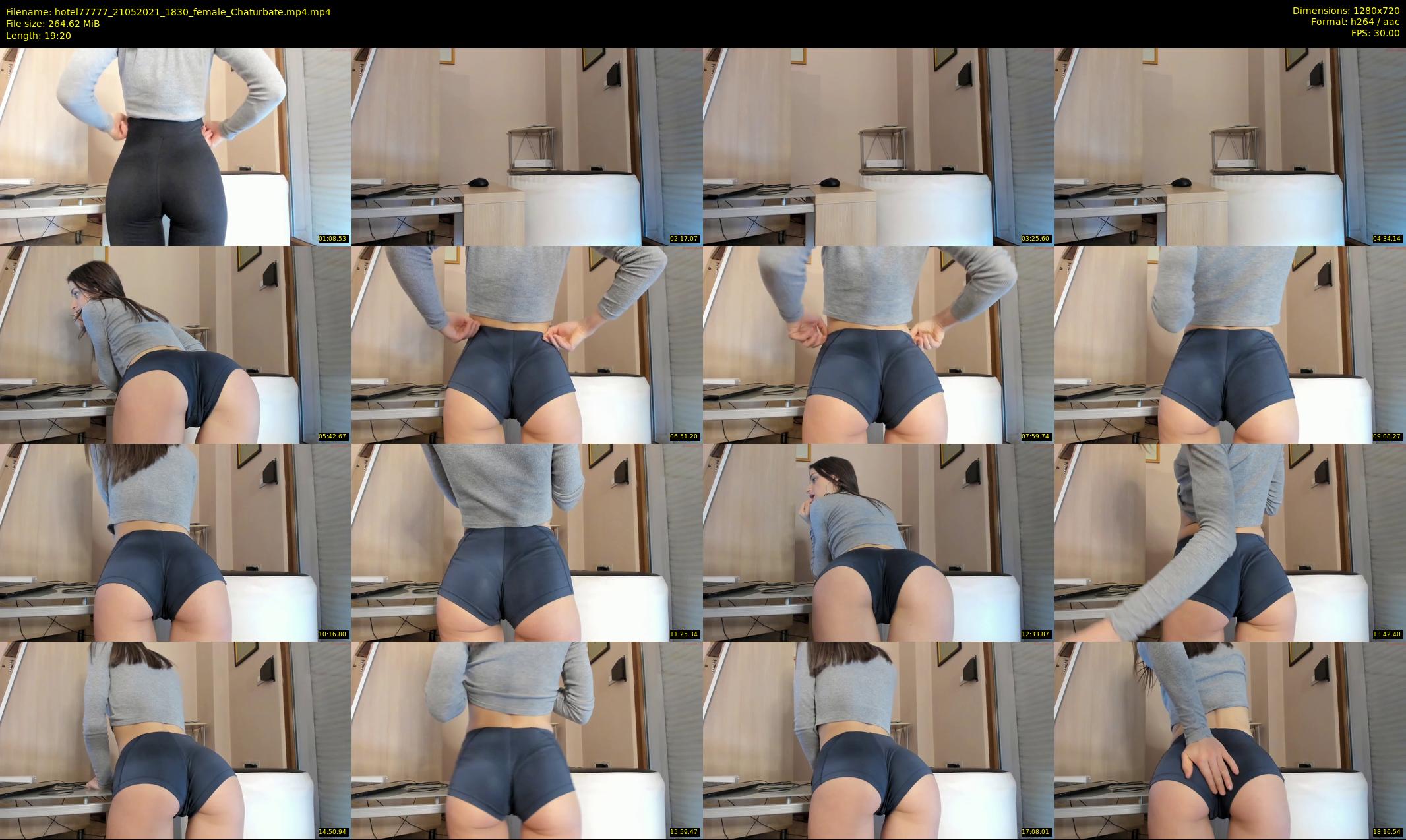 hotel77777 — 20 minute Chaturbate female cam show recording, 720p, May 21, 2021