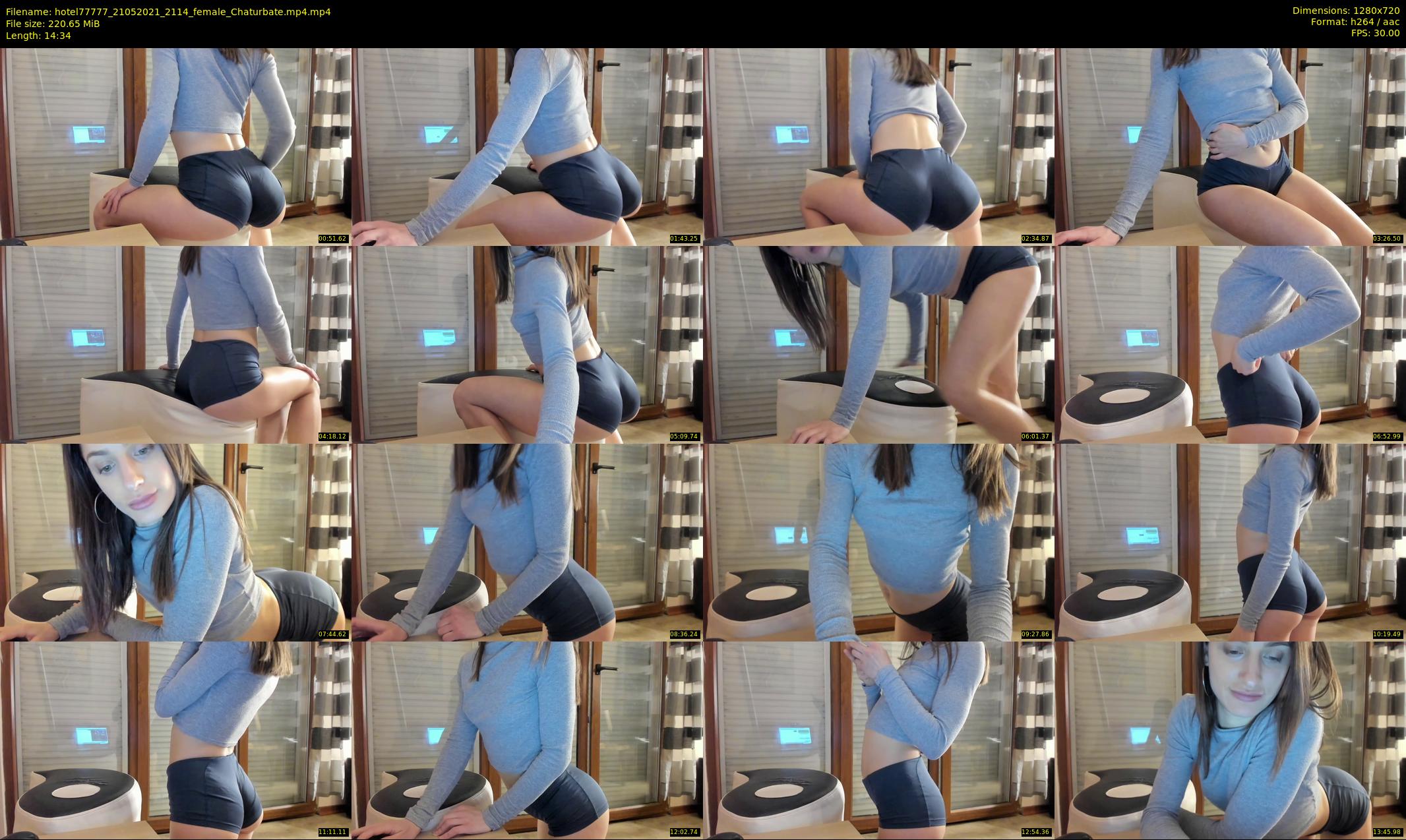 hotel77777 — 15 minute Chaturbate female cam show recording, 720p, May 21, 2021