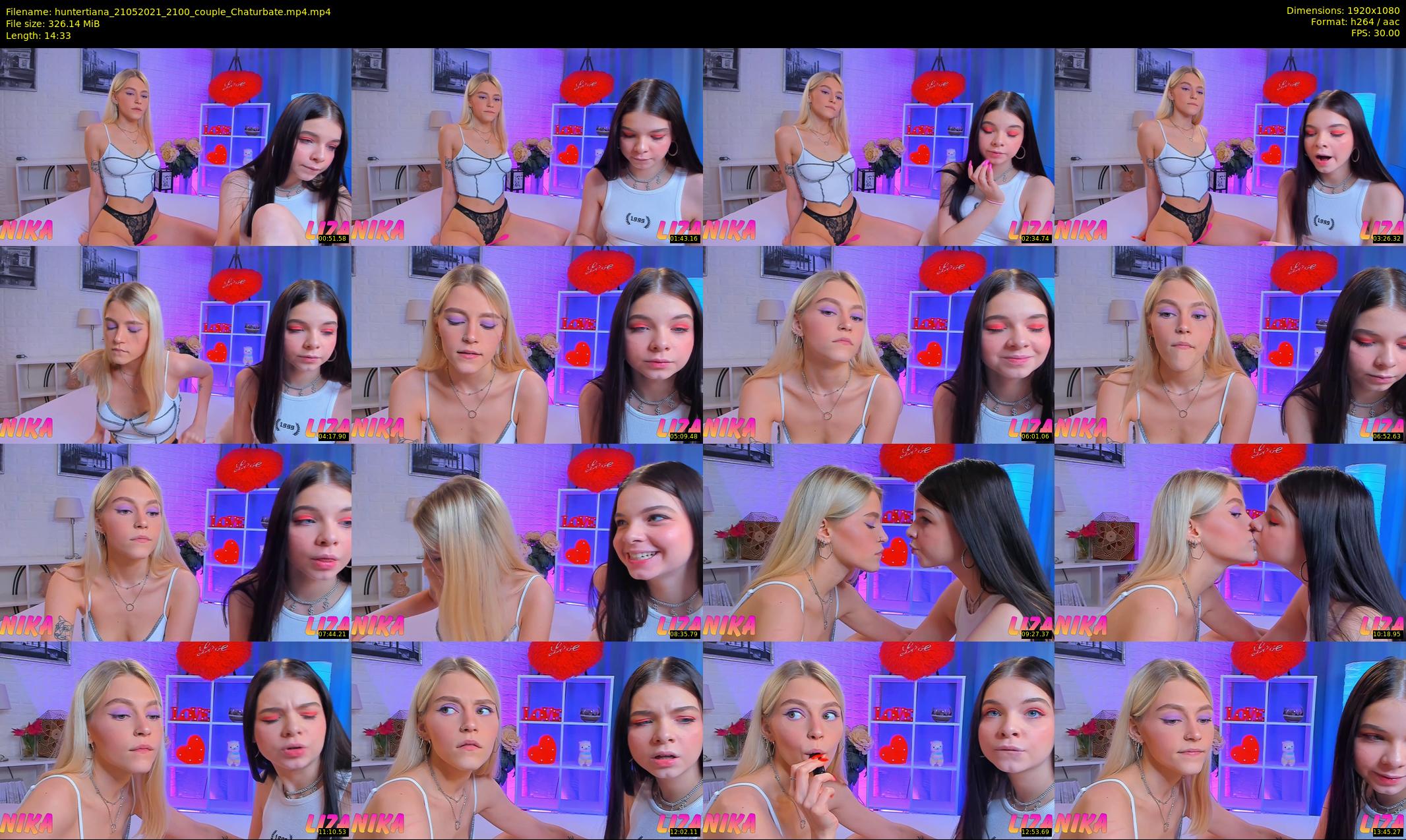 huntertiana — 15 minute Chaturbate female cam show recording, 1080p, May 21, 2021
