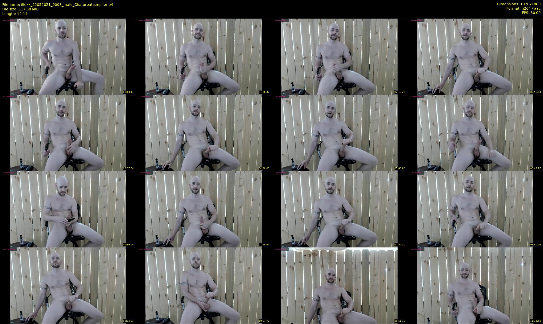 illuxx — 13 minute Chaturbate male cam show recording, 1080p, May 22, 2021