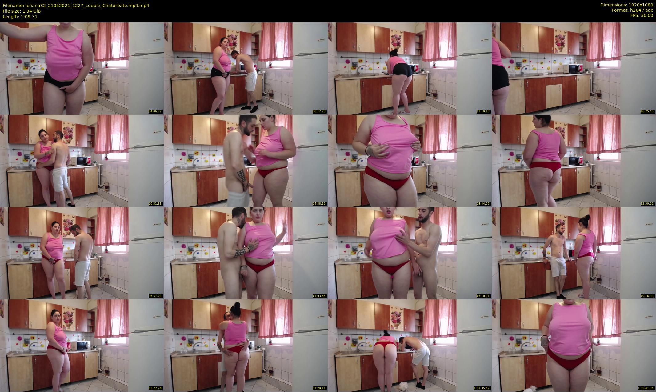 iuliana32 — 70 minute Chaturbate couple cam show recording, 1080p, May 21, 2021