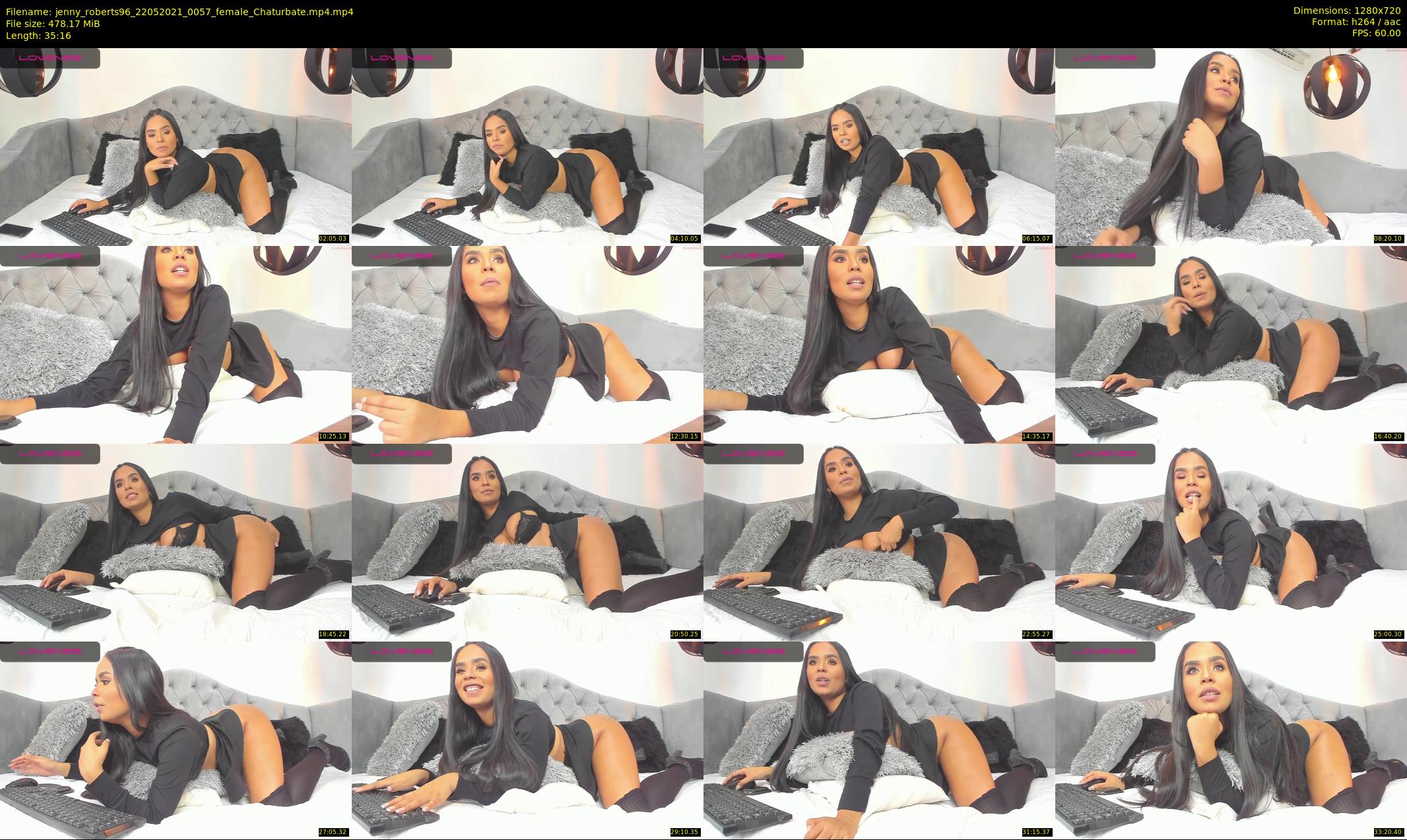 jenny_roberts96 — 36 minute Chaturbate female cam show recording, 720p, May 22, 2021