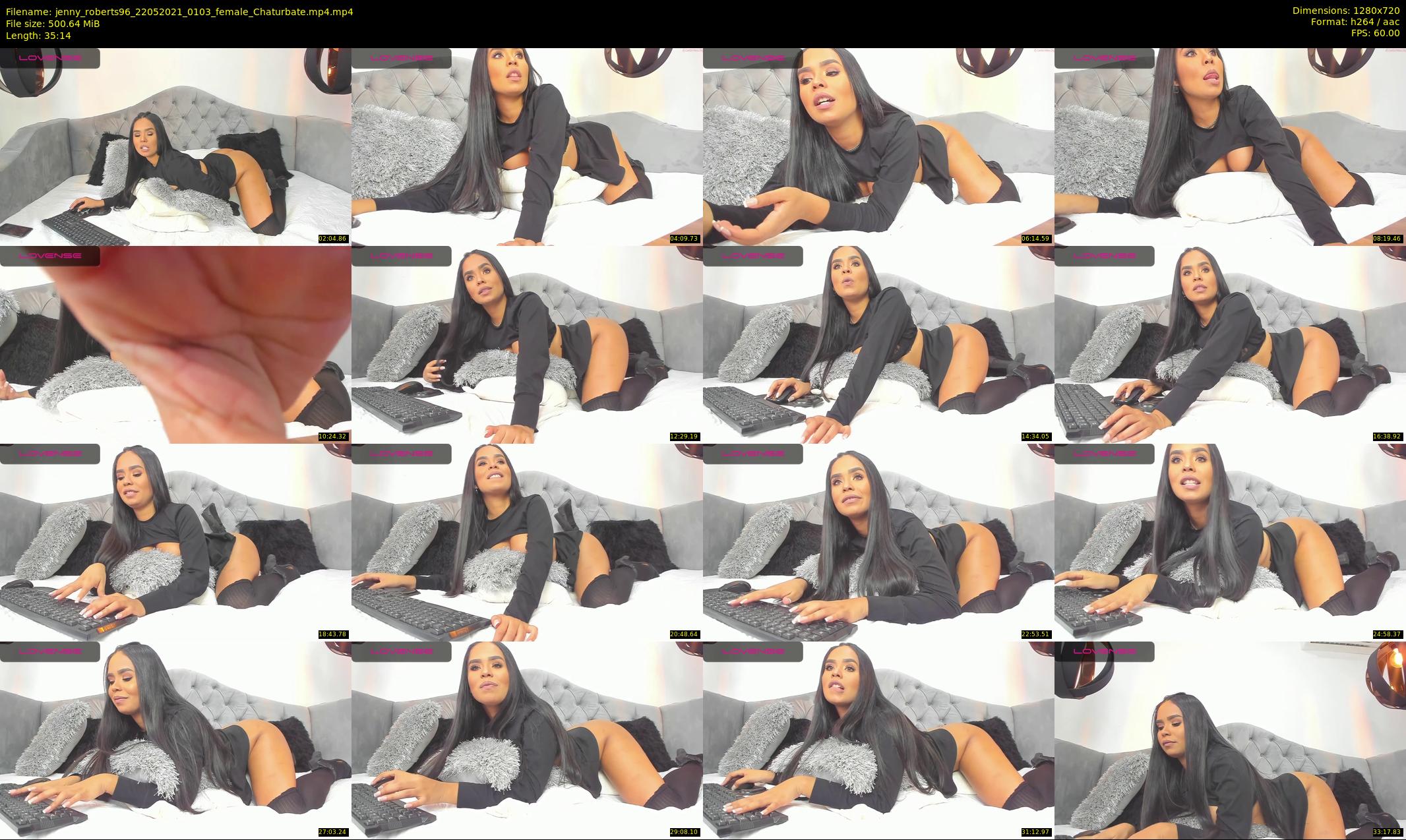 jenny_roberts96 — 36 minute Chaturbate female cam show recording, 720p, May 22, 2021