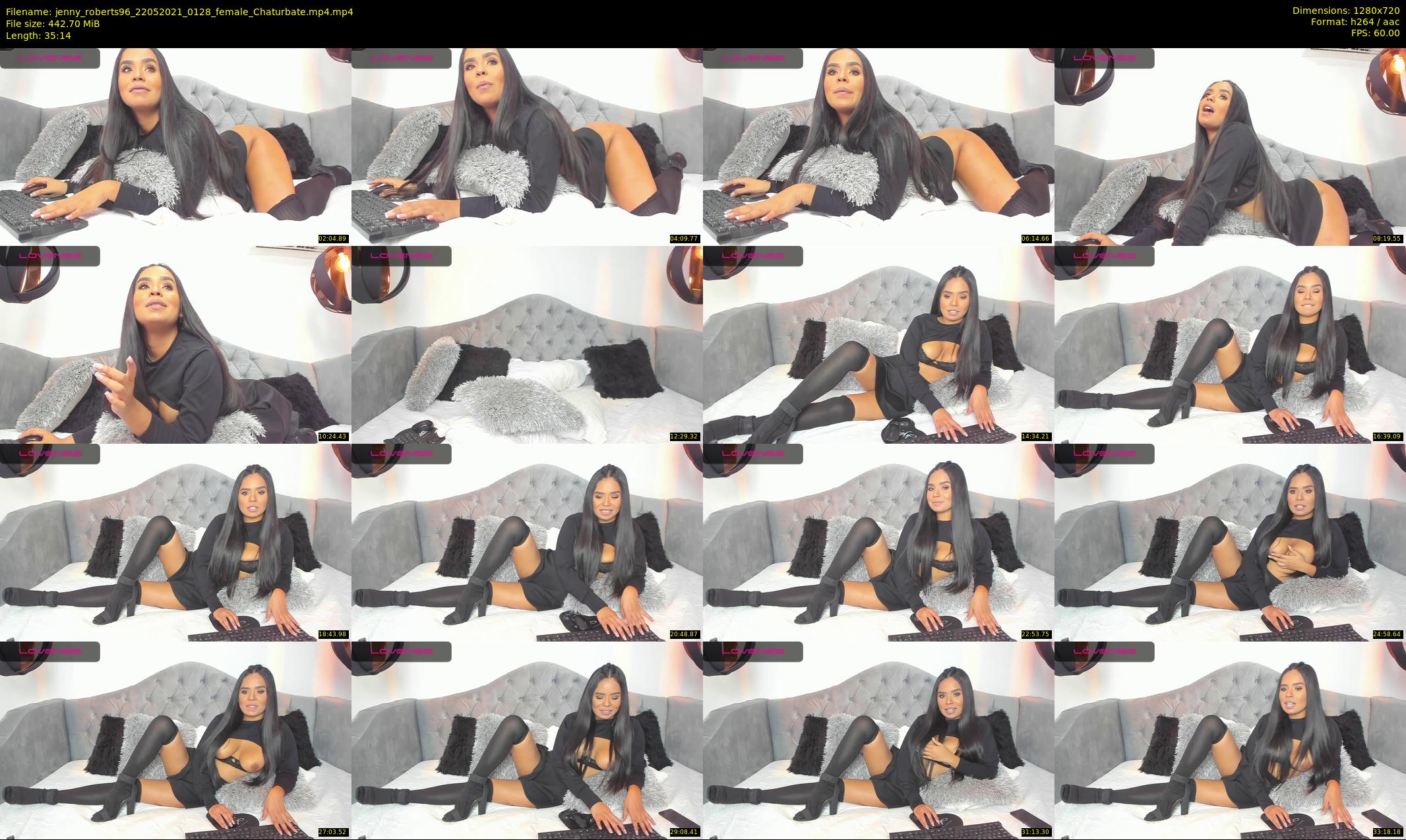 jenny_roberts96 — 36 minute Chaturbate female cam show recording, 720p, May 22, 2021