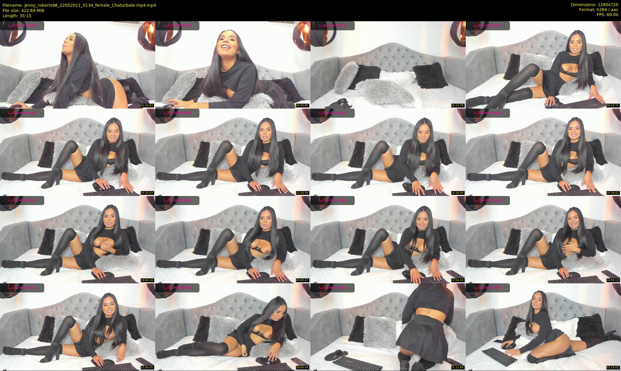 jenny_roberts96 — 36 minute Chaturbate female cam show recording, 720p, May 22, 2021