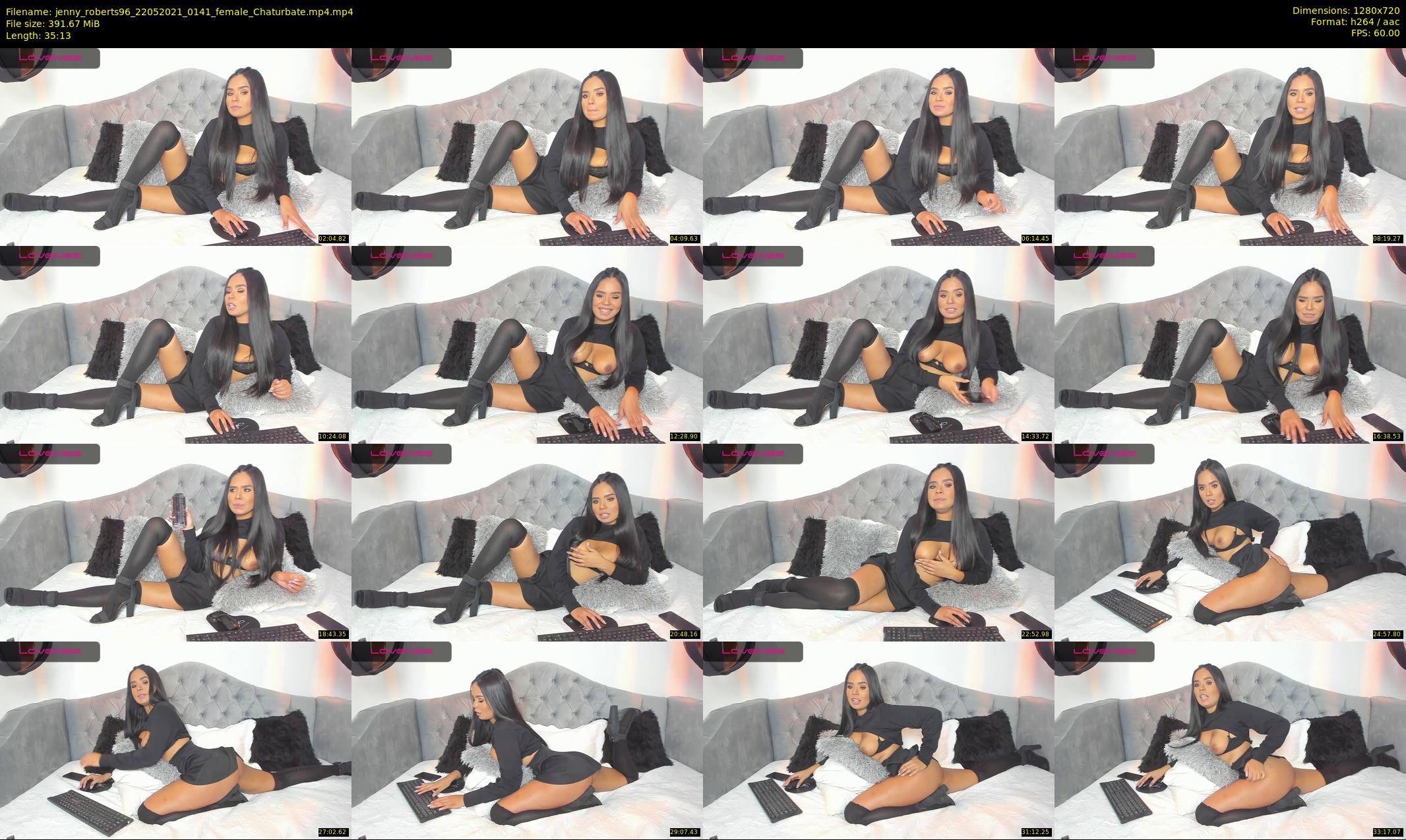 jenny_roberts96 — 36 minute Chaturbate female cam show recording, 720p, May 22, 2021