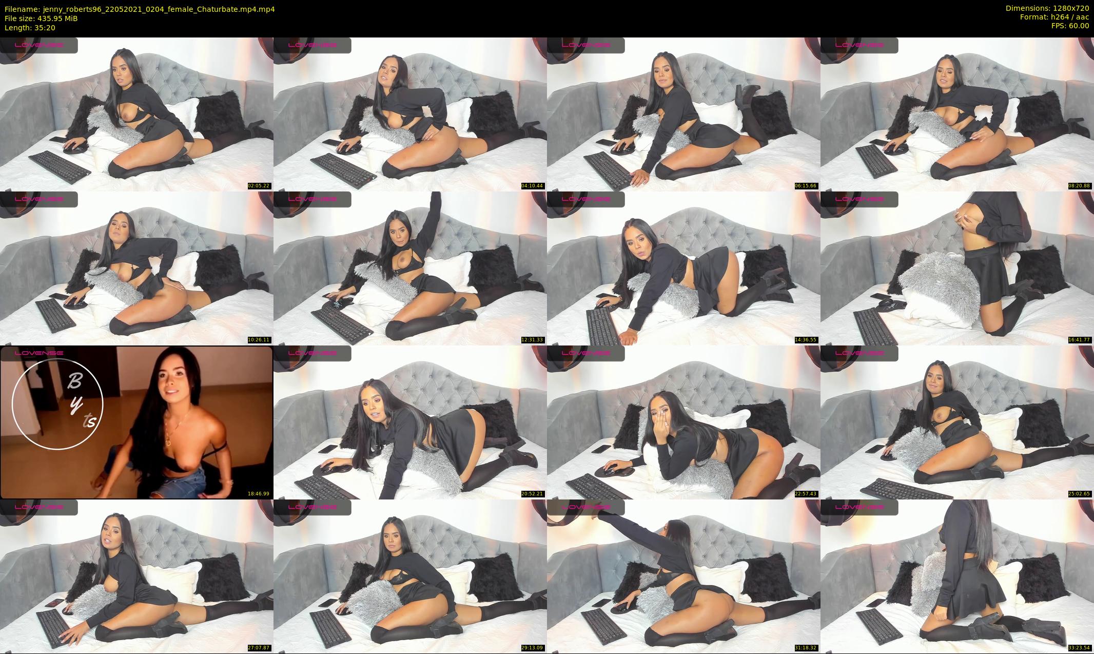 jenny_roberts96 — 36 minute Chaturbate female cam show recording, 720p, May 22, 2021