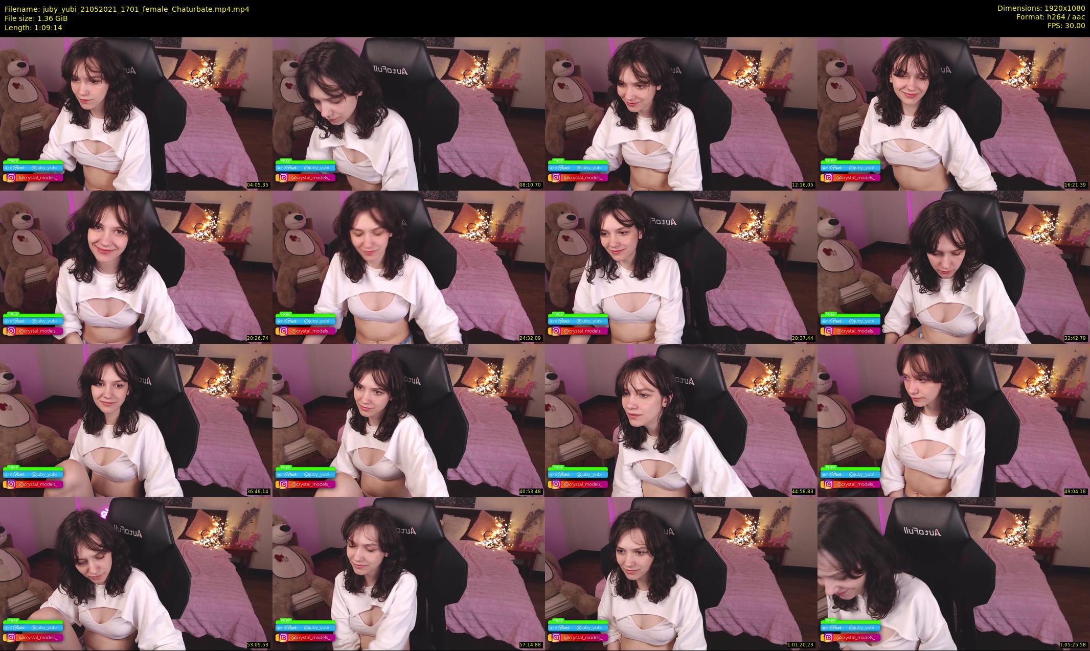 juby_yubi — 70 minute Chaturbate female cam show recording, 1080p, May 21, 2021