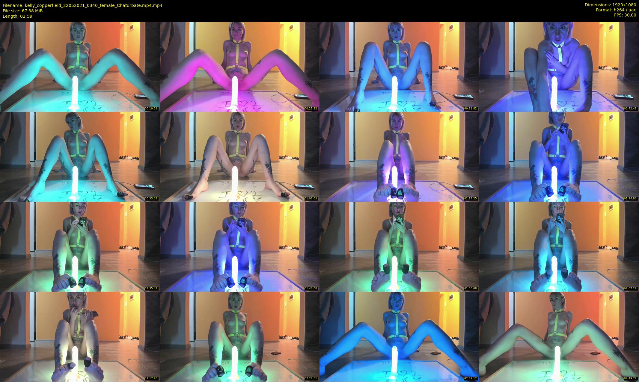 kelly_copperfield — 3 minute Chaturbate female cam show recording, 1080p, May 22, 2021
