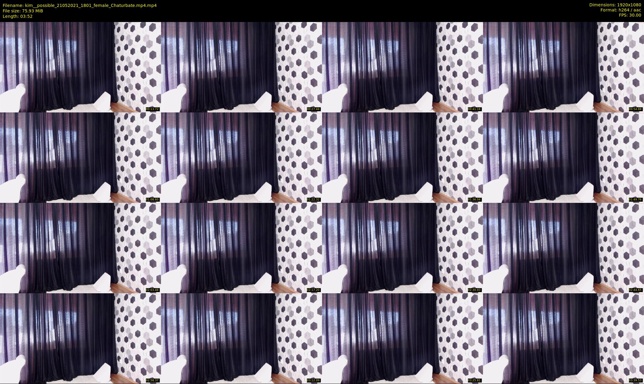 kim__possible — 4 minute Chaturbate female cam show recording, 1080p, May 21, 2021