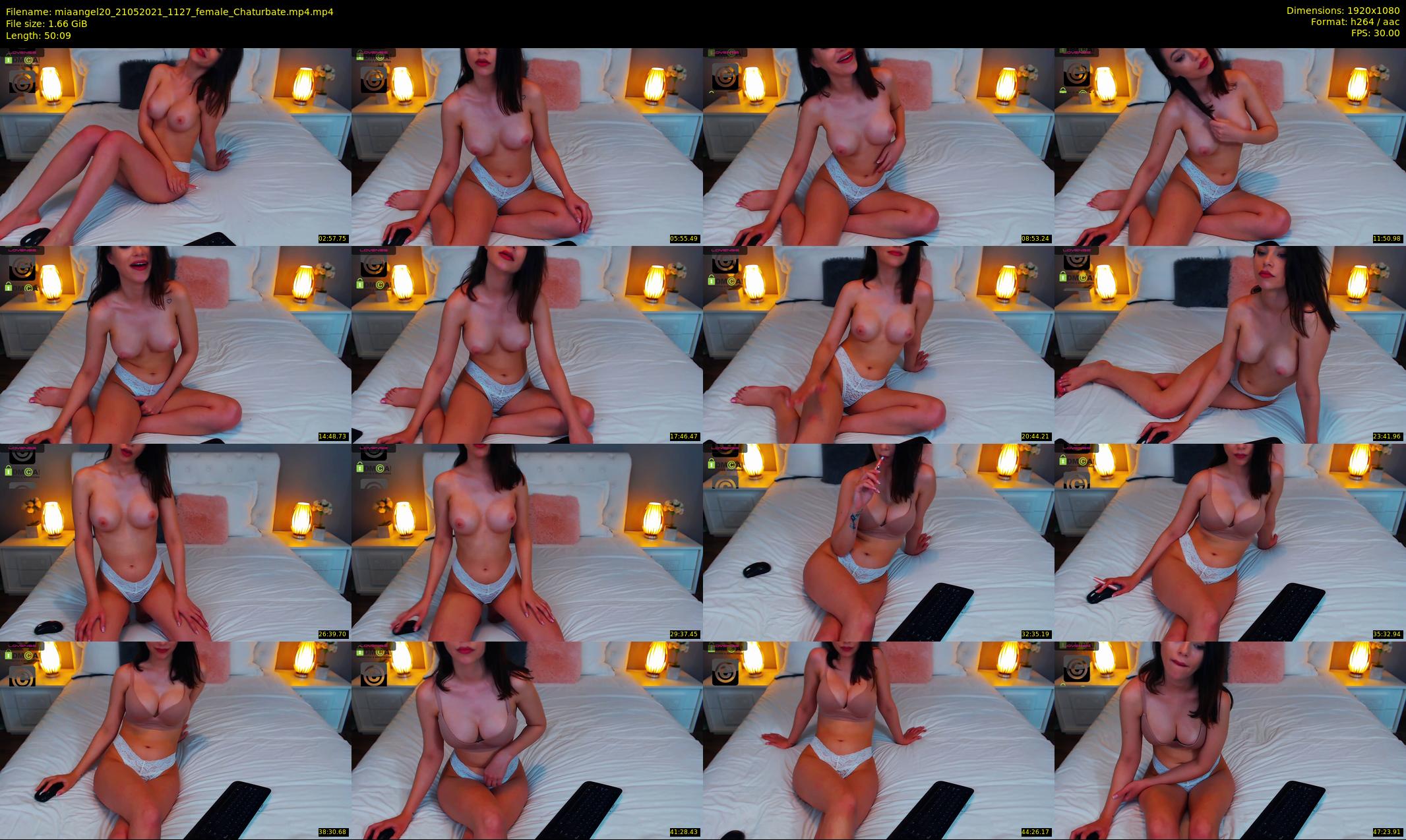 miaangel20 — 51 minute Chaturbate female cam show recording, 1080p, May 21, 2021