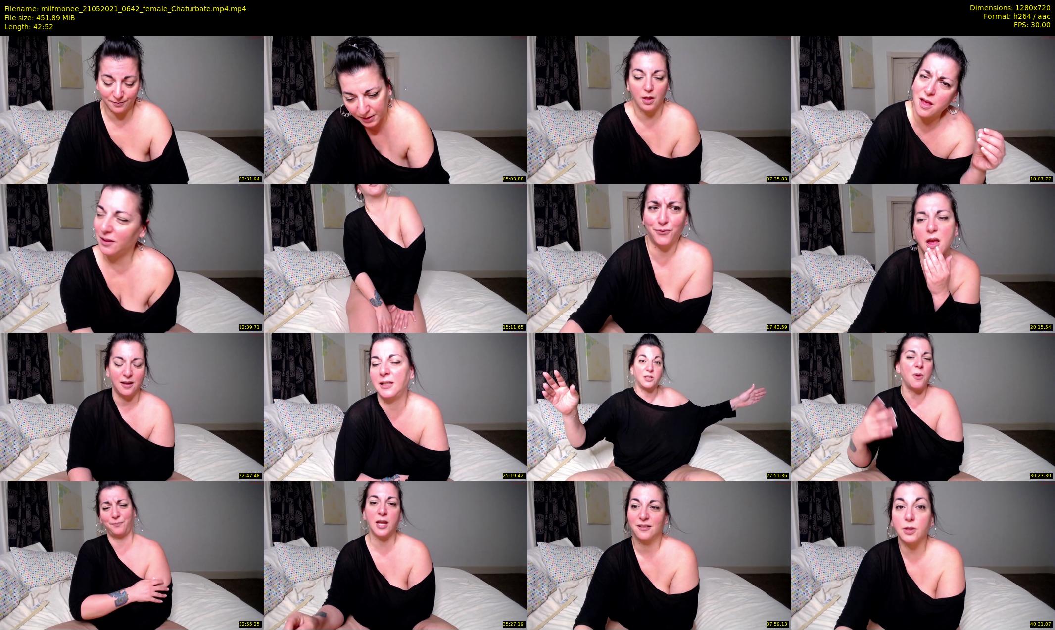 milfmonee — 43 minute Chaturbate female cam show recording, 720p, May 21, 2021
