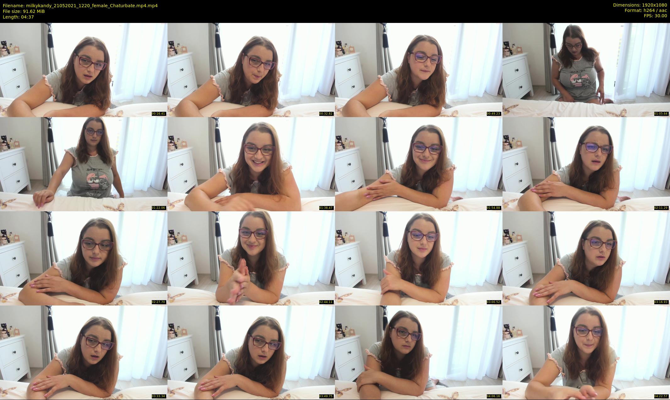 milkykandy — 5 minute Chaturbate female cam show recording, 1080p, May 21, 2021