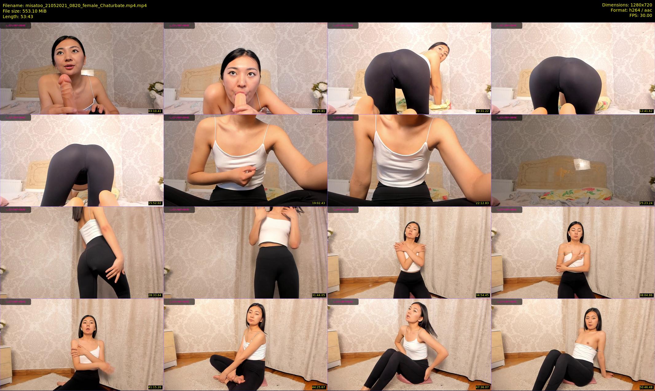 misatoo — 54 minute Chaturbate female cam show recording, 720p, May 21, 2021