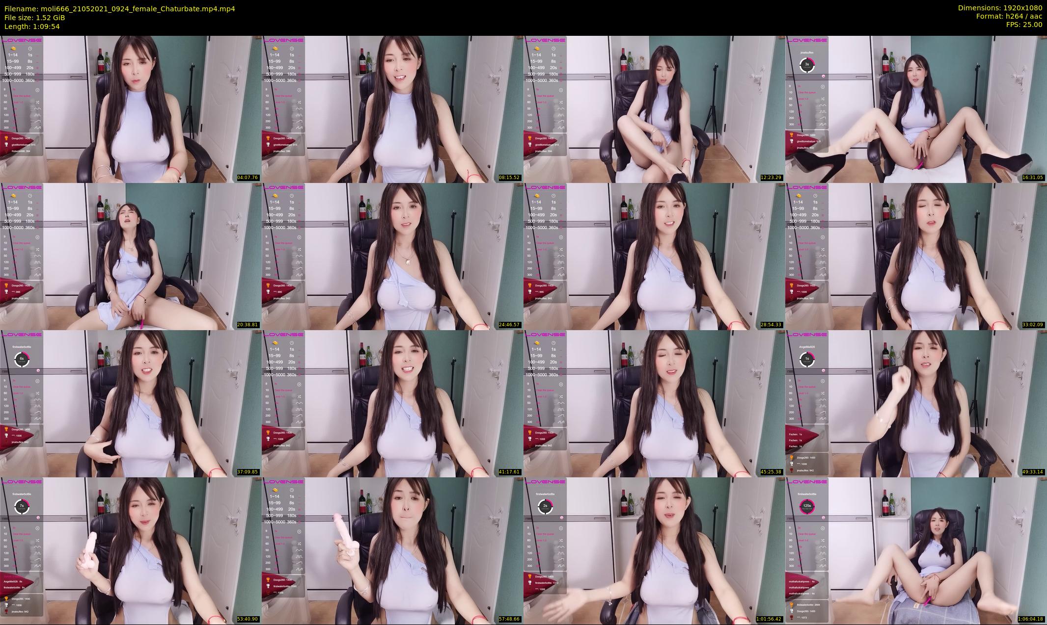 moli666 — 70 minute Chaturbate female cam show recording, 1080p, May 21, 2021