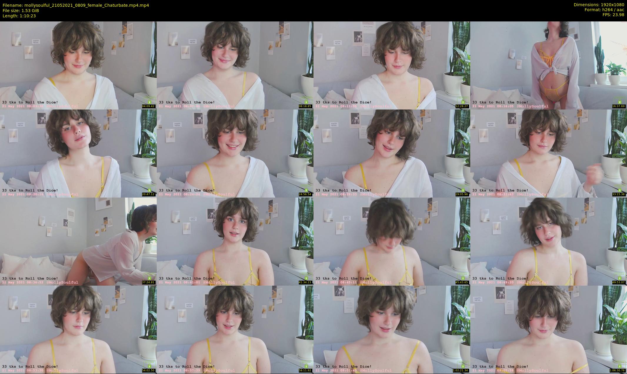 mollysoulful — 71 minute Chaturbate female cam show recording, 1080p, May 21, 2021
