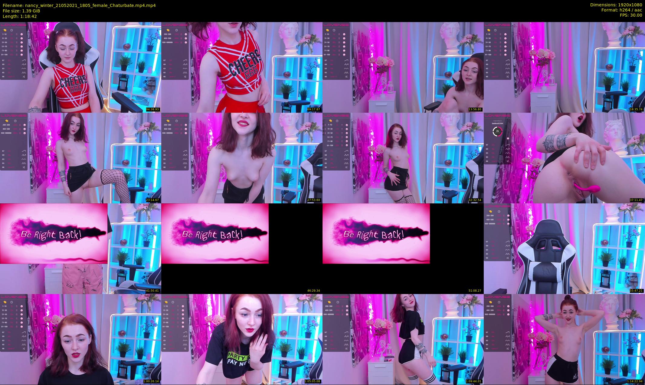 nancy_winter — 79 minute Chaturbate female cam show recording, 1080p, May 21, 2021