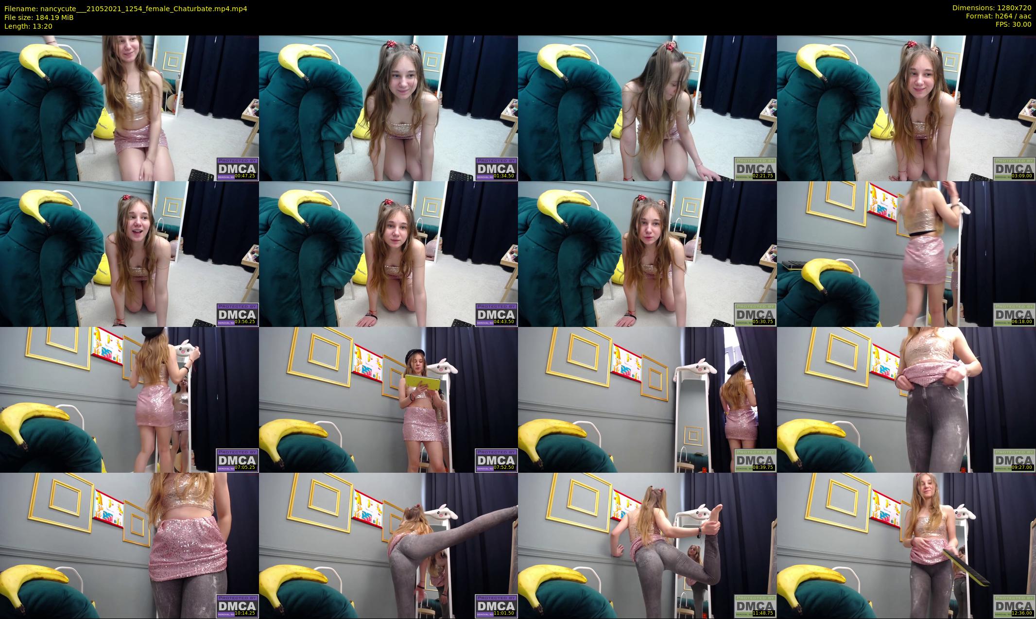 nancycute__ — 14 minute Chaturbate female cam show recording, 720p, May 21, 2021