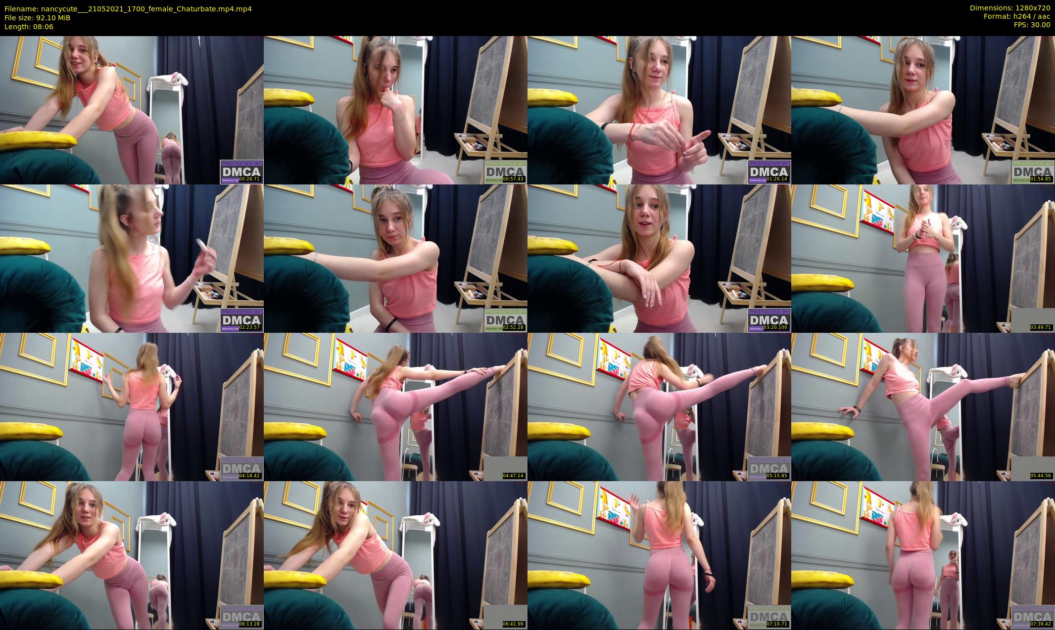 nancycute__ — 9 minute Chaturbate female cam show recording, 720p, May 21, 2021