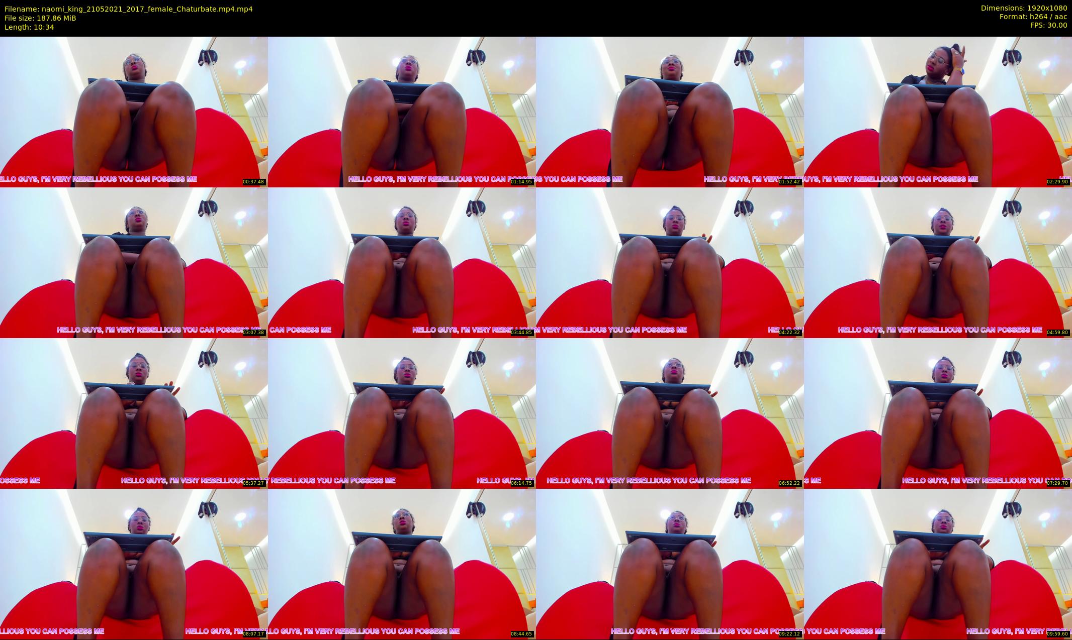 naomi_king — 11 minute Chaturbate female cam show recording, 1080p, May 21, 2021