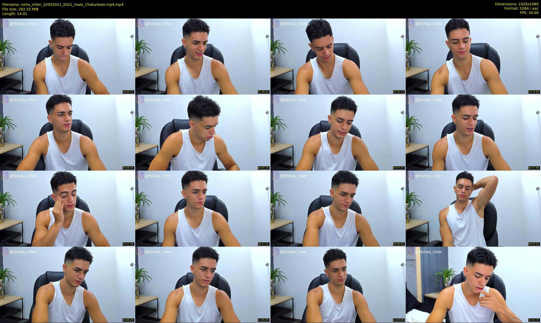 noha_miler — 15 minute Chaturbate male cam show recording, 1080p, May 22, 2021