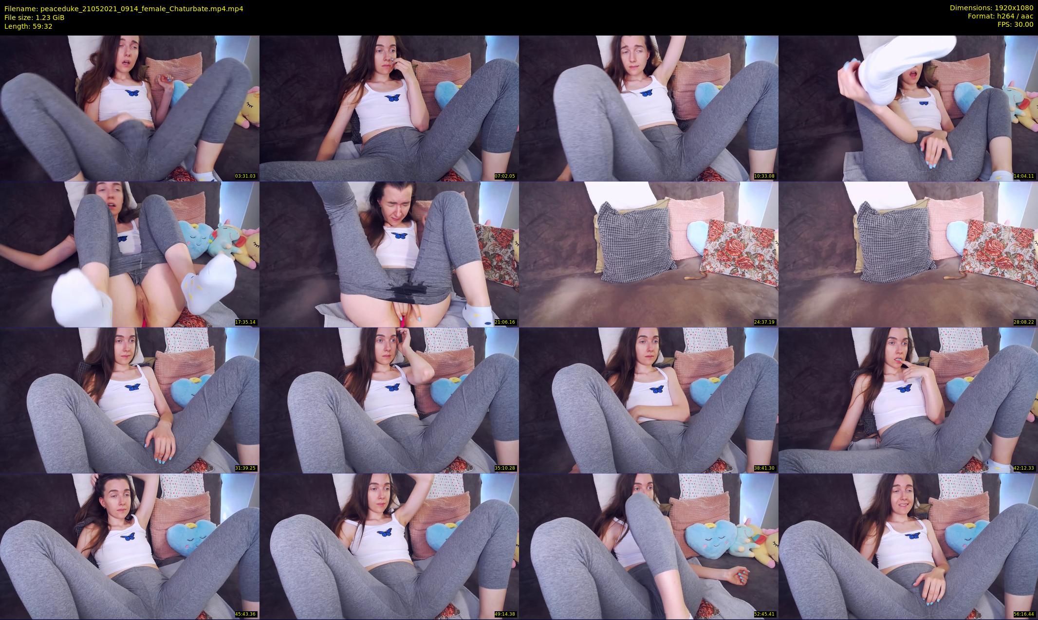 peaceduke — 60 minute Chaturbate female cam show recording, 1080p, May 21, 2021