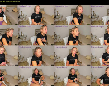 penelope_cooper1 — 38 minute Chaturbate female cam show recording, 1080p, May 21, 2021