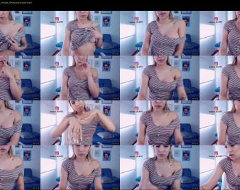 rosiehw — 7 minute Chaturbate couple cam show recording, 1080p, May 21, 2021