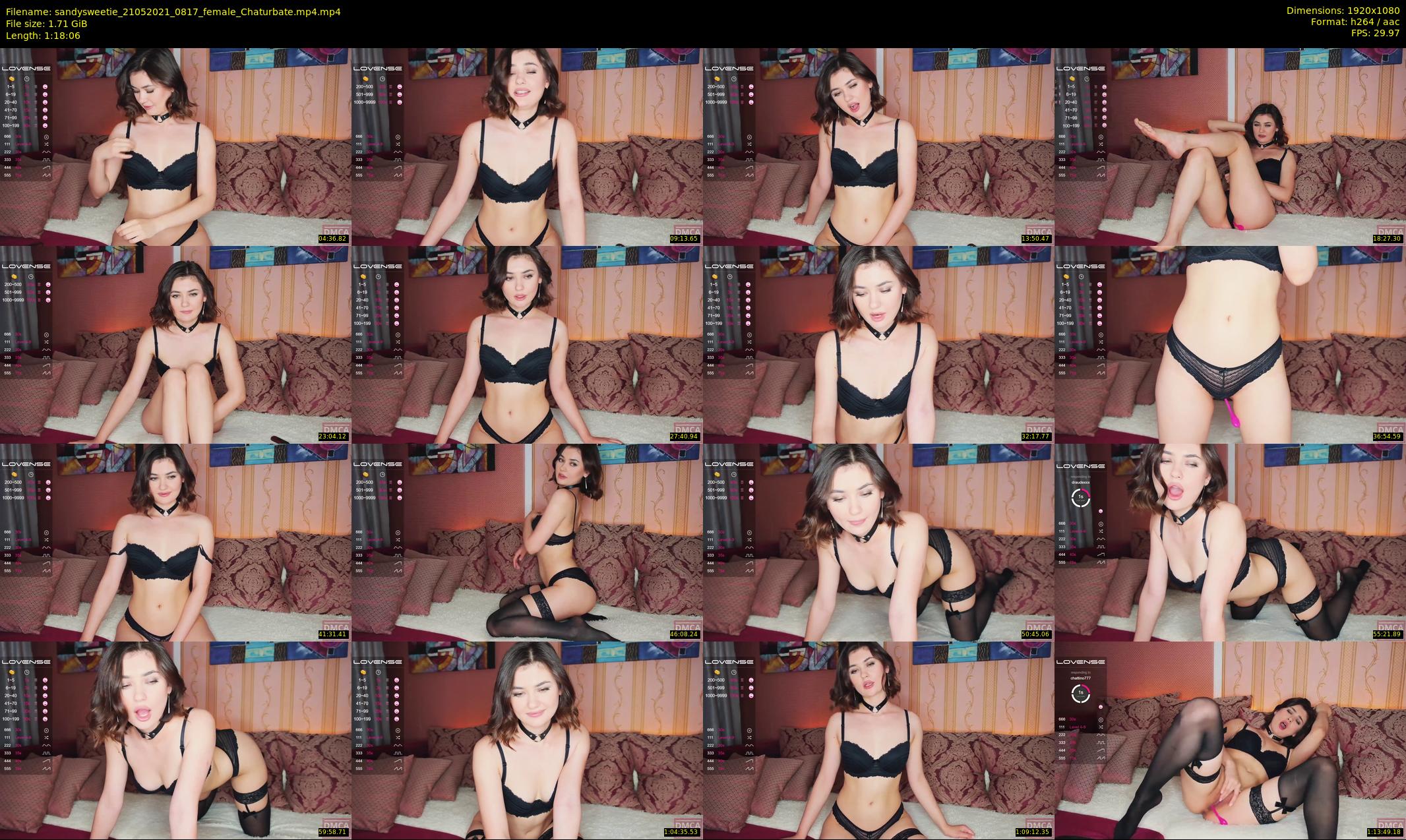 sandysweetie — 79 minute Chaturbate female cam show recording, 1080p, May 21, 2021