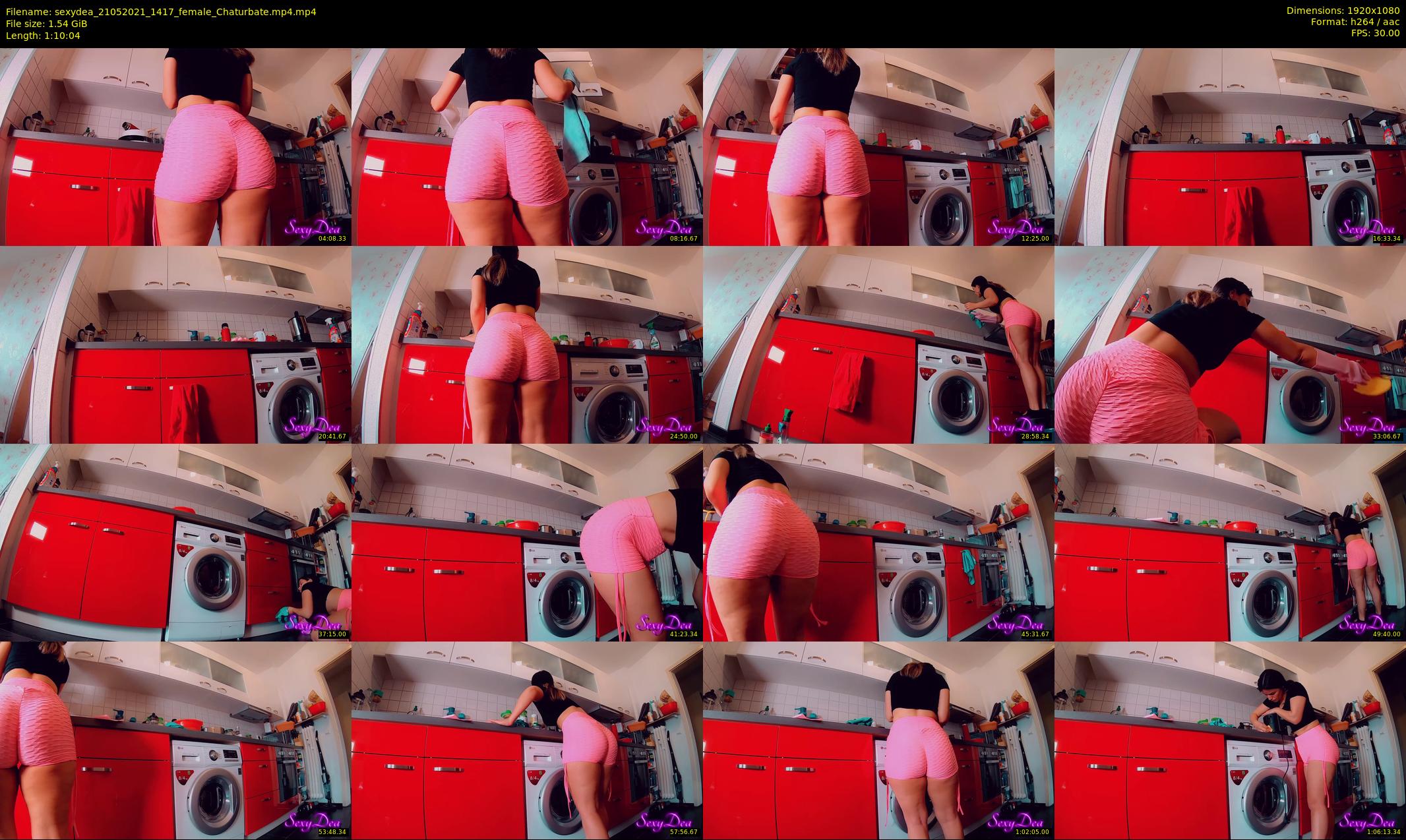 sexydea — 71 minute Chaturbate female cam show recording, 1080p, May 21, 2021