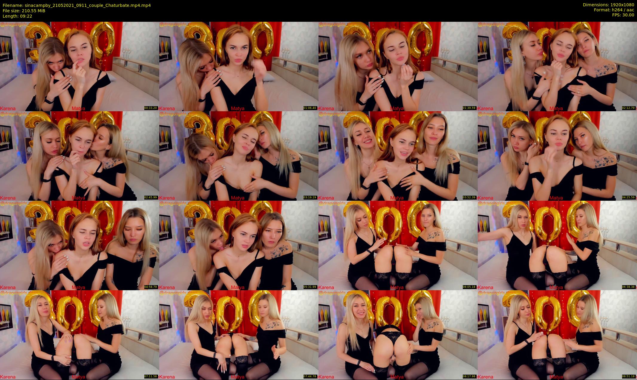sinacampby — 10 minute Chaturbate couple cam show recording, 1080p, May 21, 2021