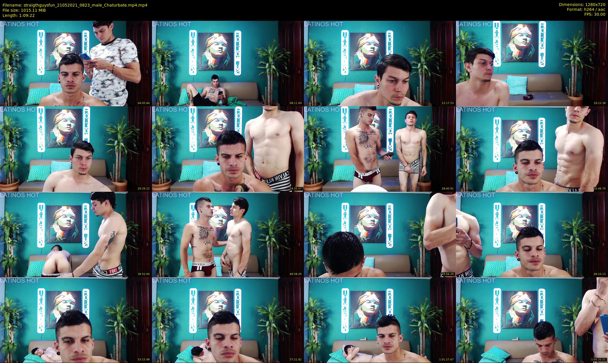 straigthguysfun — 70 minute Chaturbate male cam show recording, 720p, May 21, 2021
