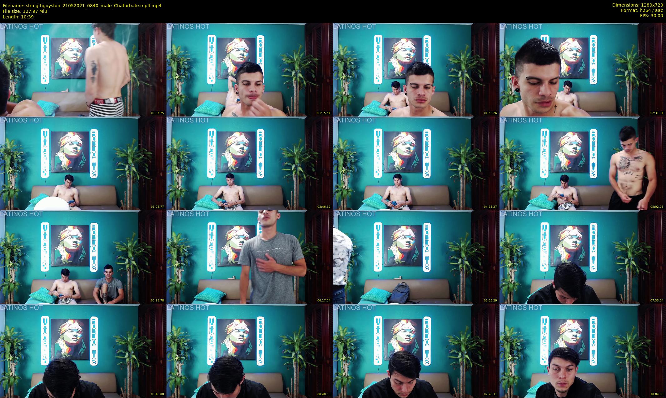 straigthguysfun — 11 minute Chaturbate male cam show recording, 720p, May 21, 2021