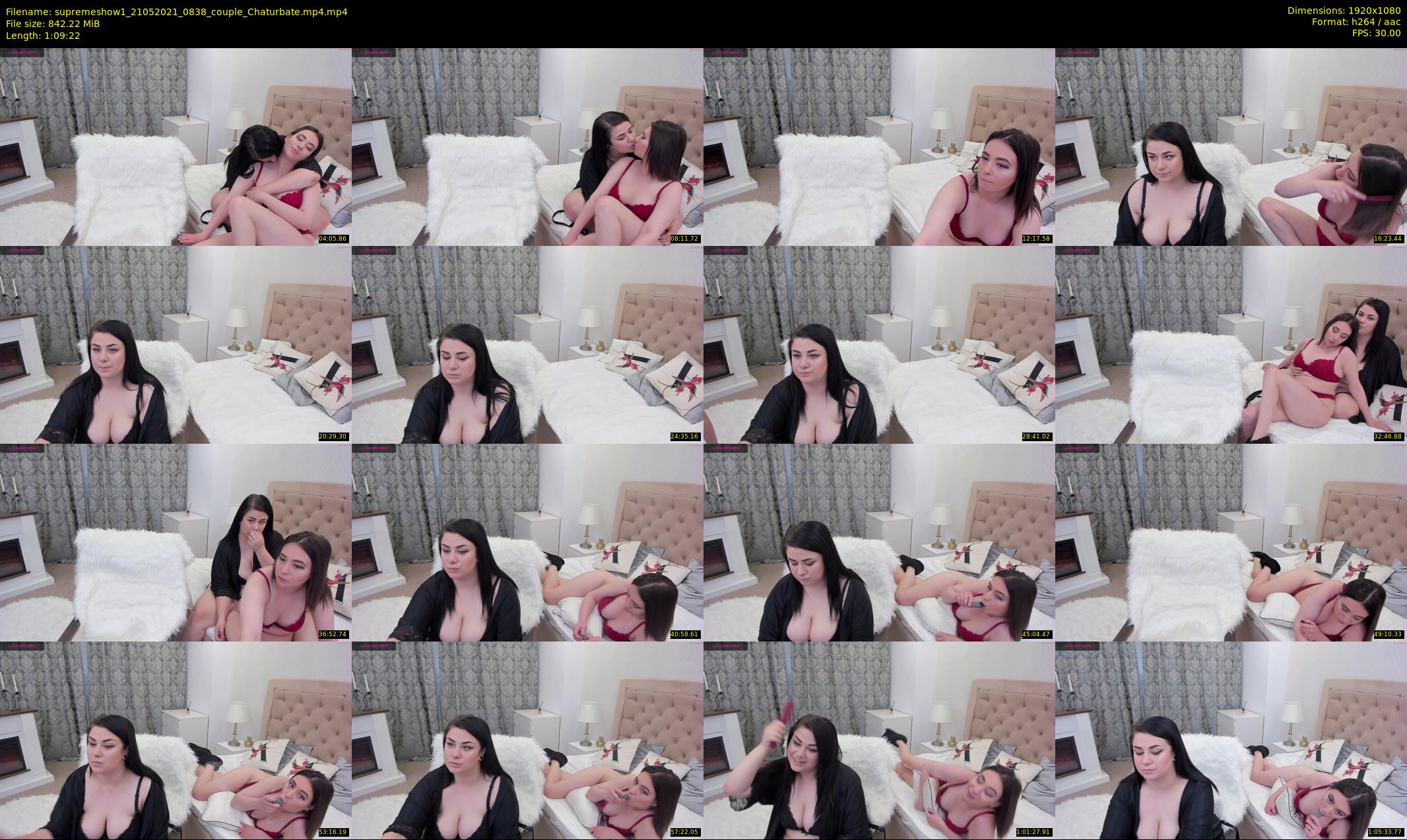 supremeshow1 — 70 minute Chaturbate couple cam show recording, 1080p, May 21, 2021