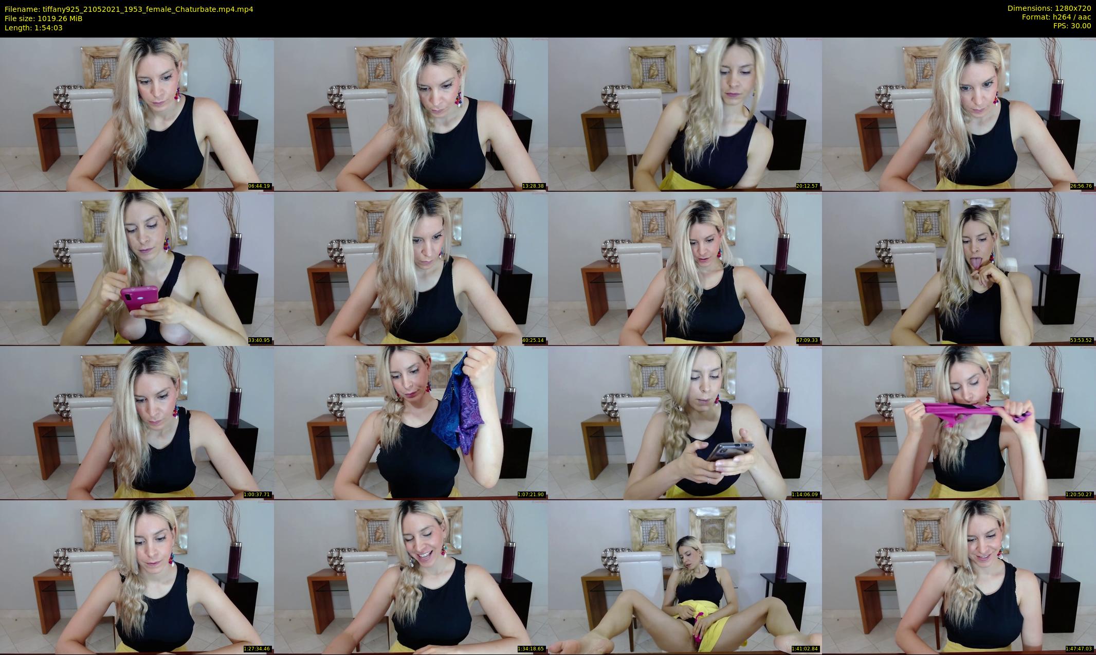 tiffany925 — 115 minute Chaturbate female cam show recording, 720p, May 21, 2021