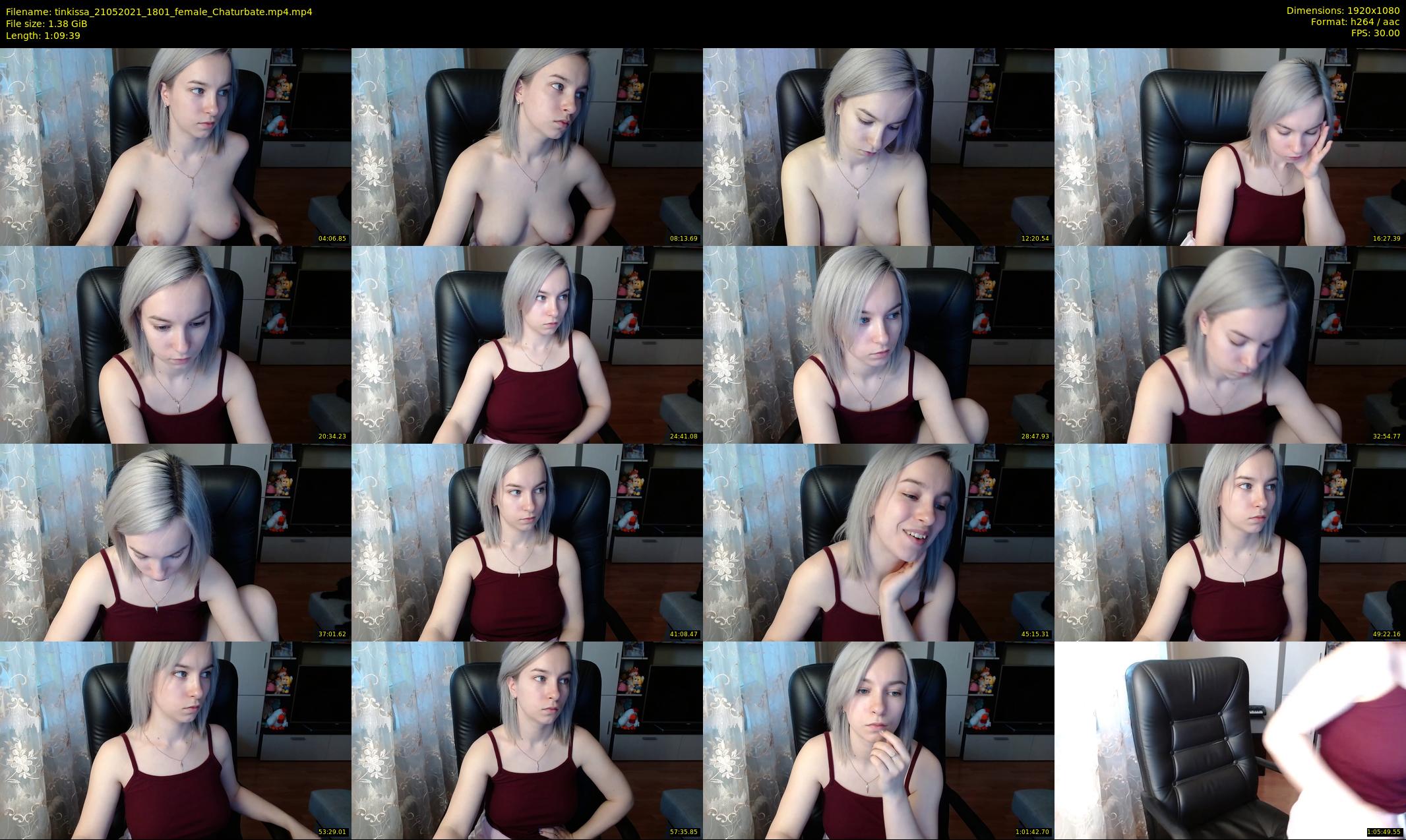 tinkissa — 70 minute Chaturbate couple cam show recording, 1080p, May 21, 2021