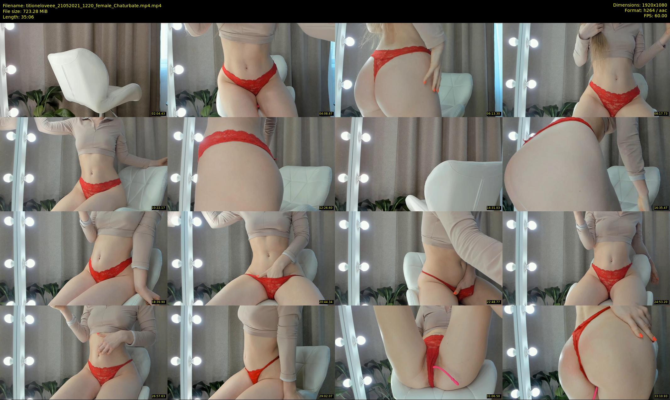 titioneloveee — 36 minute Chaturbate female cam show recording, 1080p, May 21, 2021